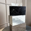 Marble-Textured Wooden Tissue Box – Elegant and Functional Décor