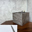 Marble-Textured Wooden Pen Holder – Stylish Desk Accessory