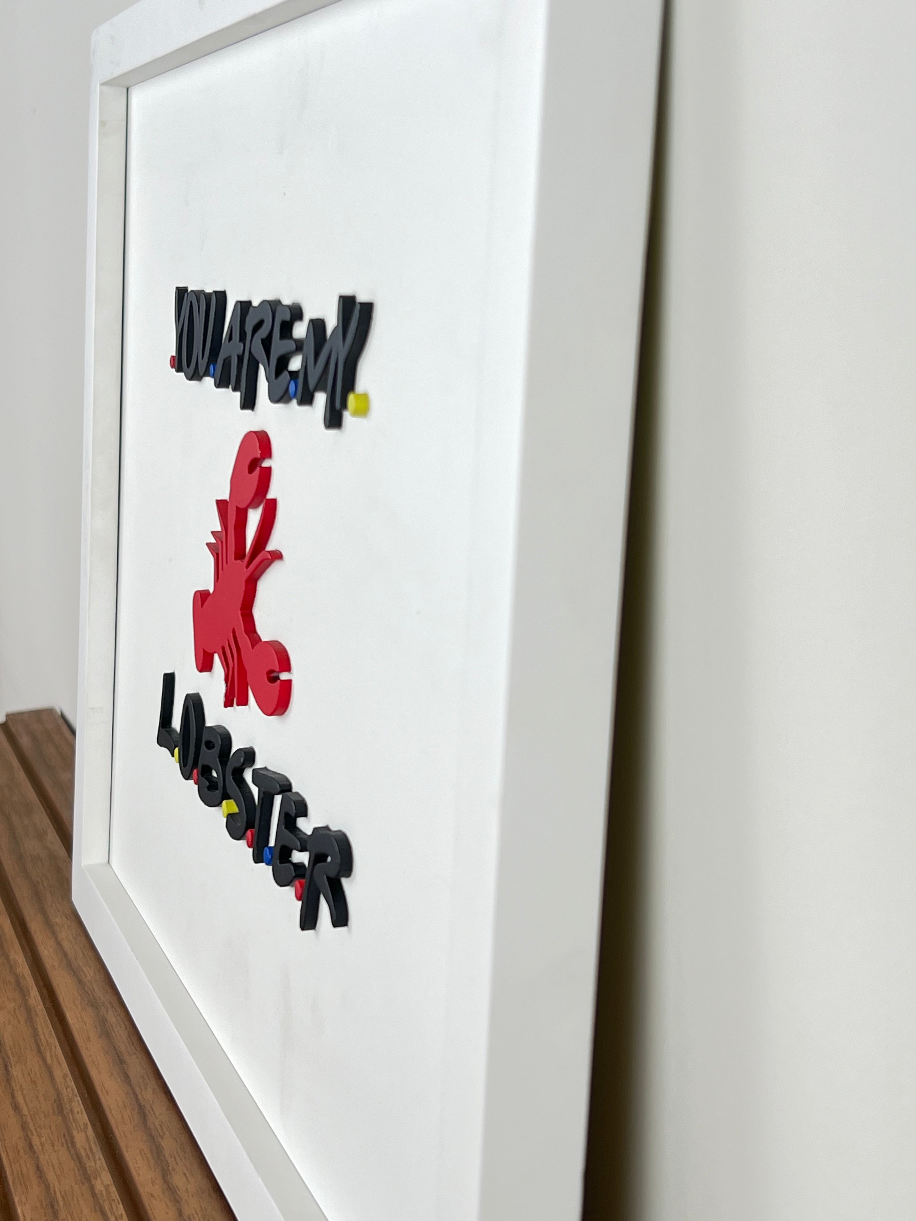 You Are My Lobster - Wall Art