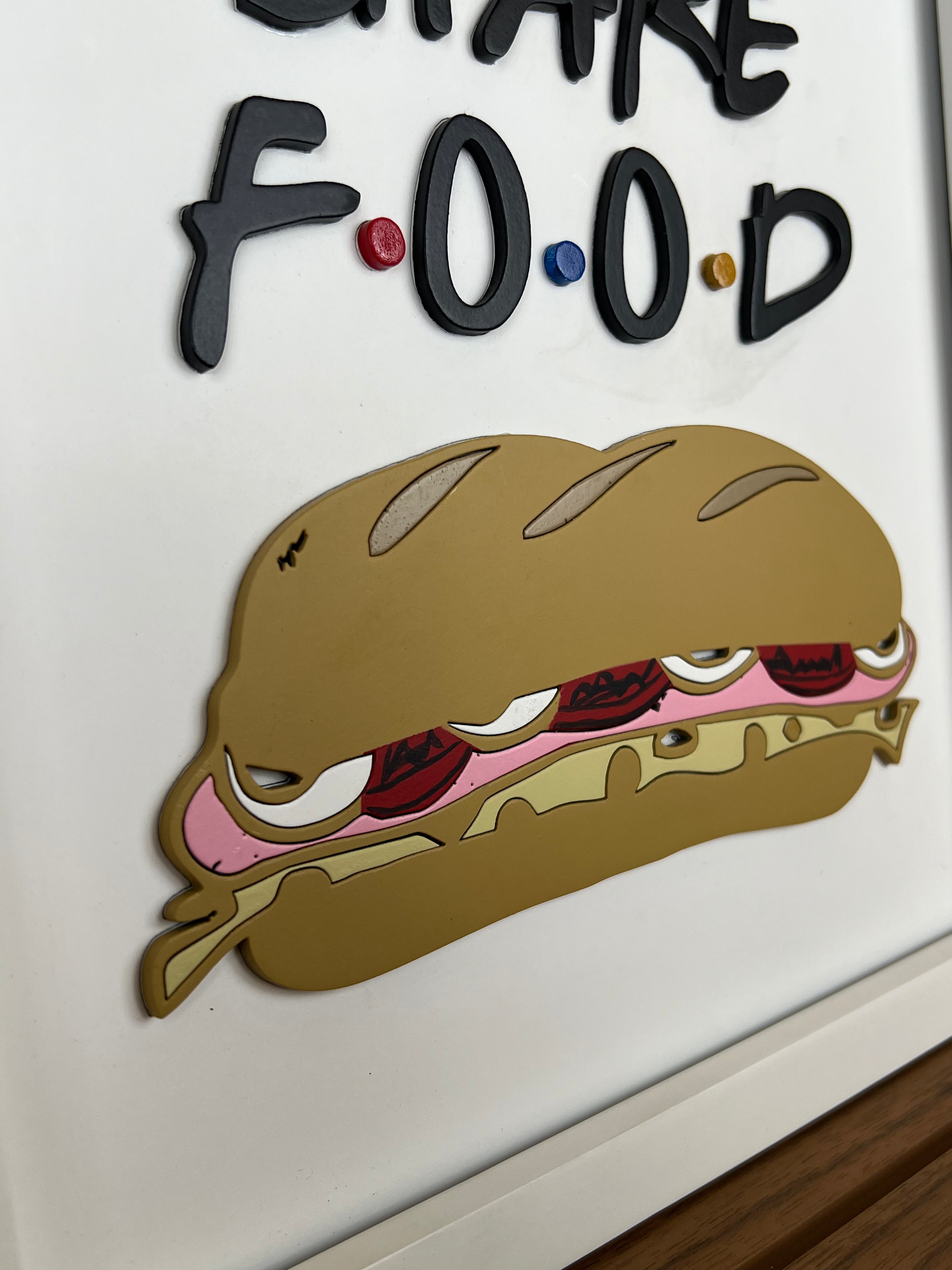 Joey Doesn't Share Food - Wall Art