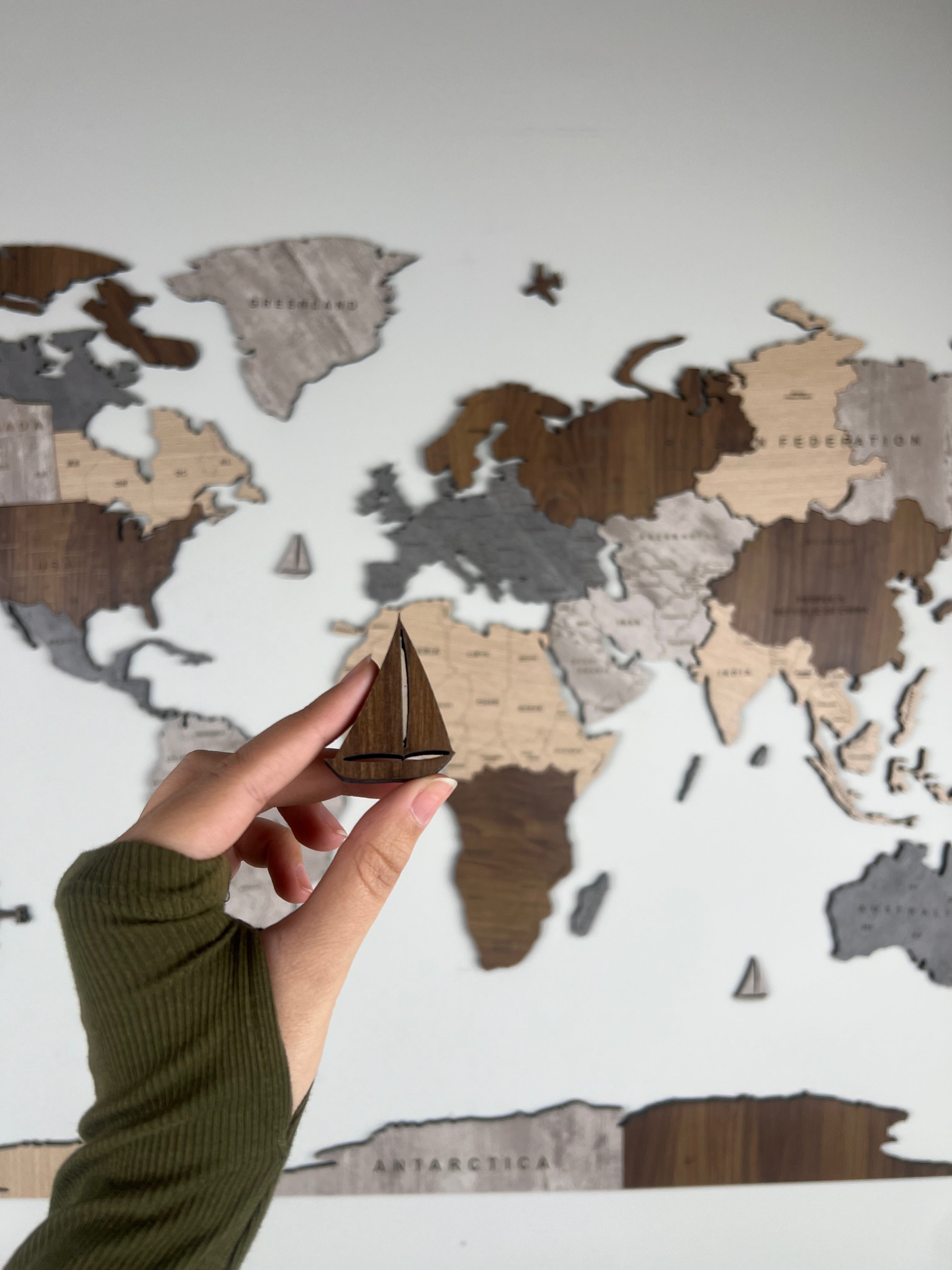 World Map Accessories
