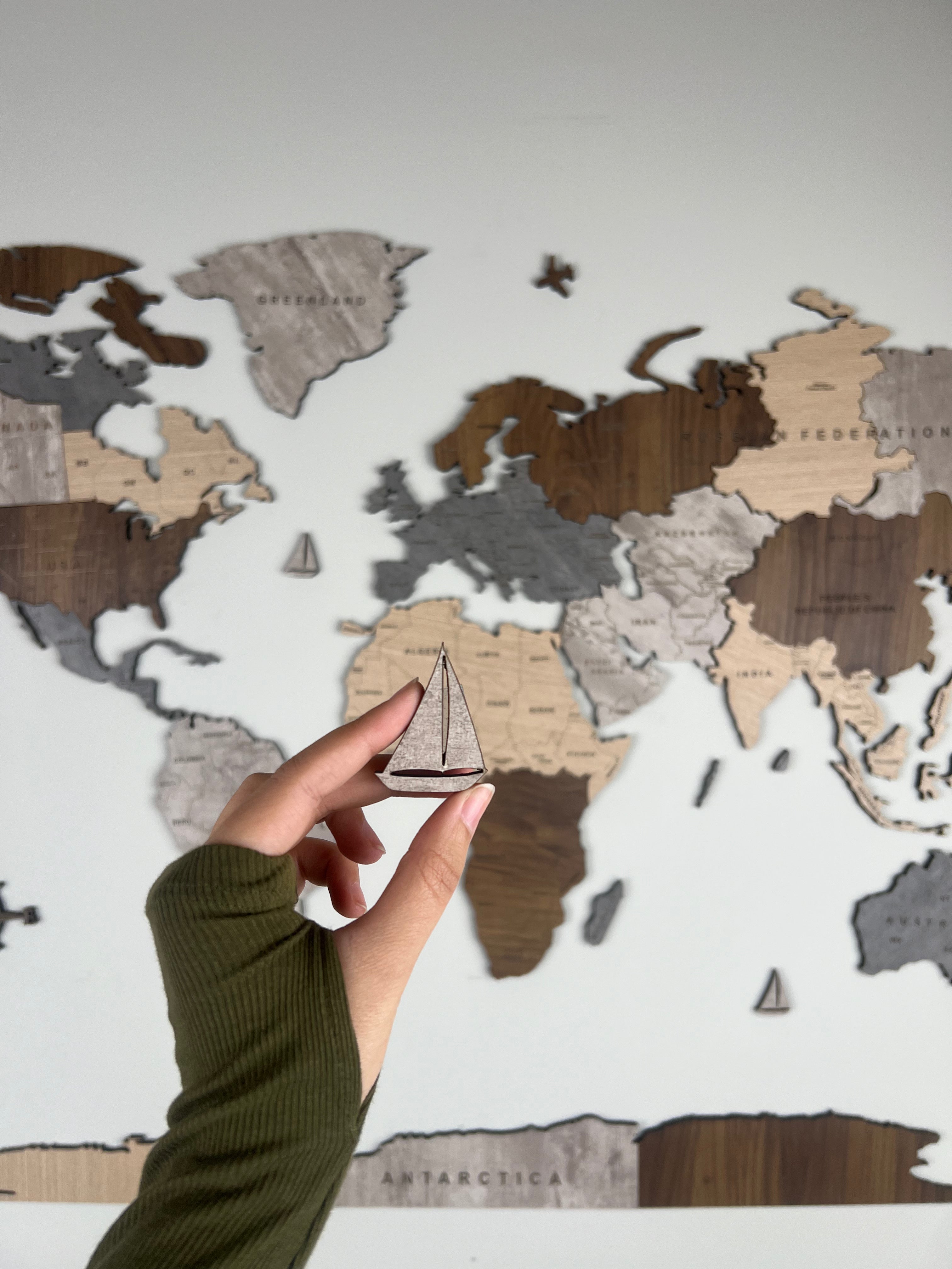 World Map Accessories