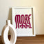 More Less - Wall Art