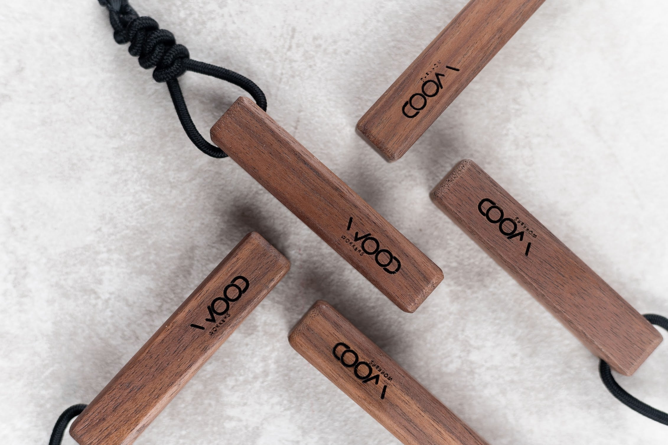 Personalized Wooden Pendant for Keychains