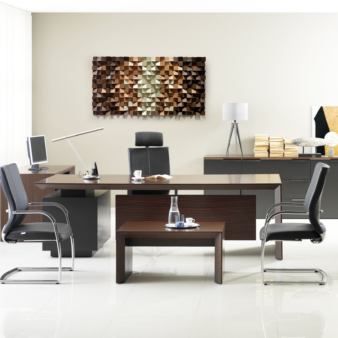 Modern Rustic Wall Panel