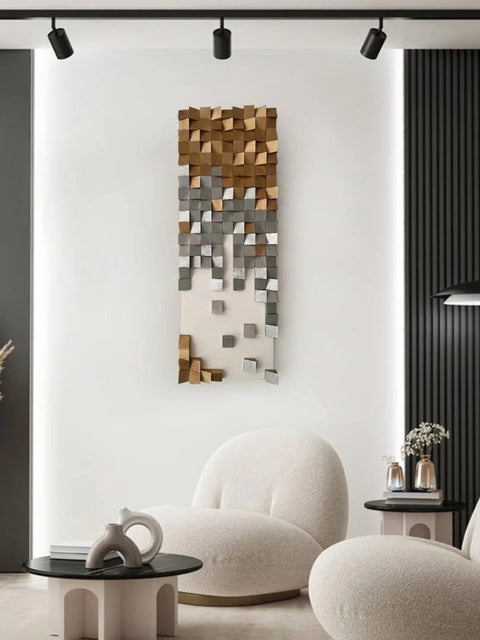 Abstract Wood Wall Art by Woodeometry