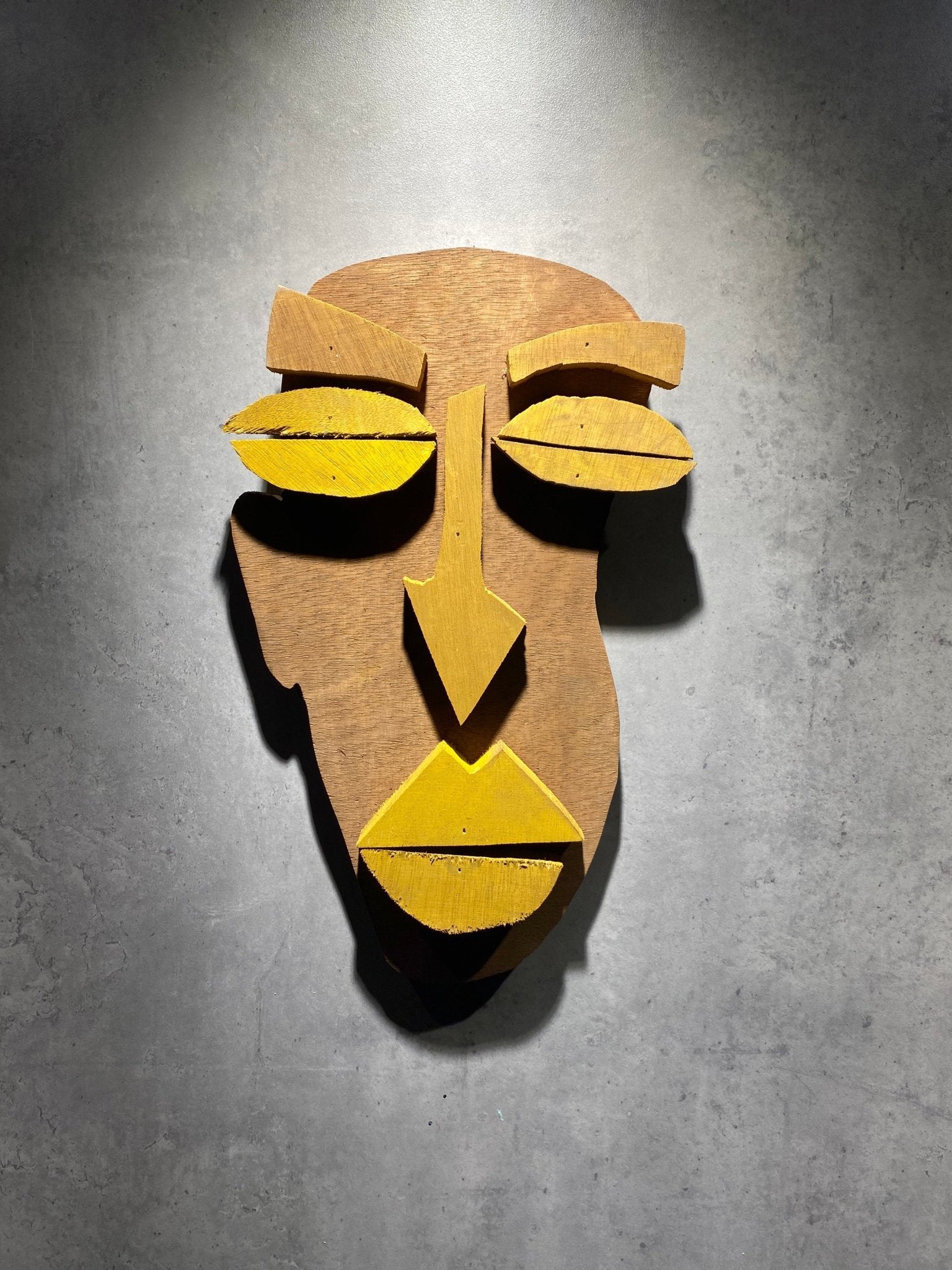 Abstract Face Wall Art