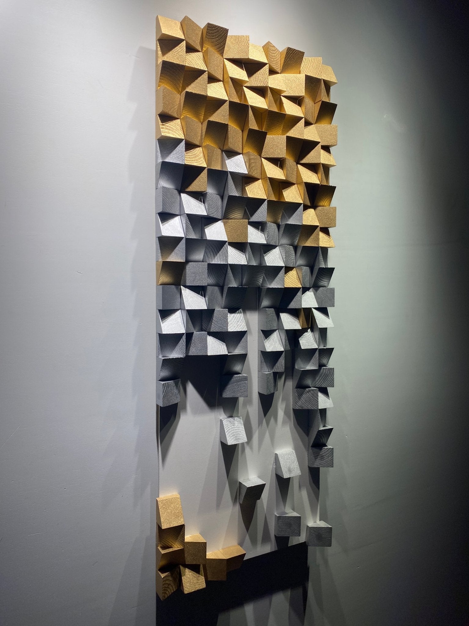 Abstract Wood Wall Art by Woodeometry