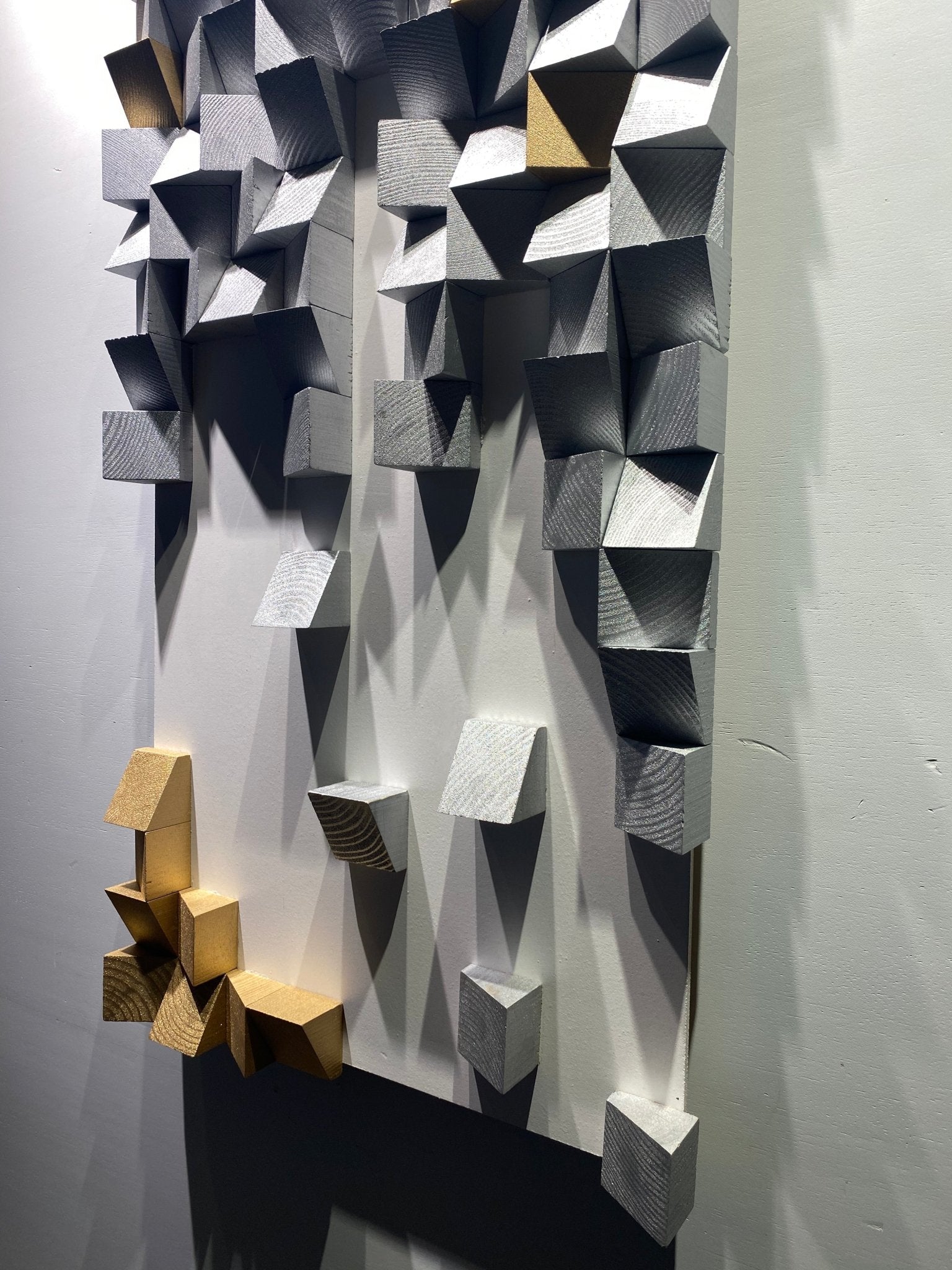 Abstract Wood Wall Art by Woodeometry