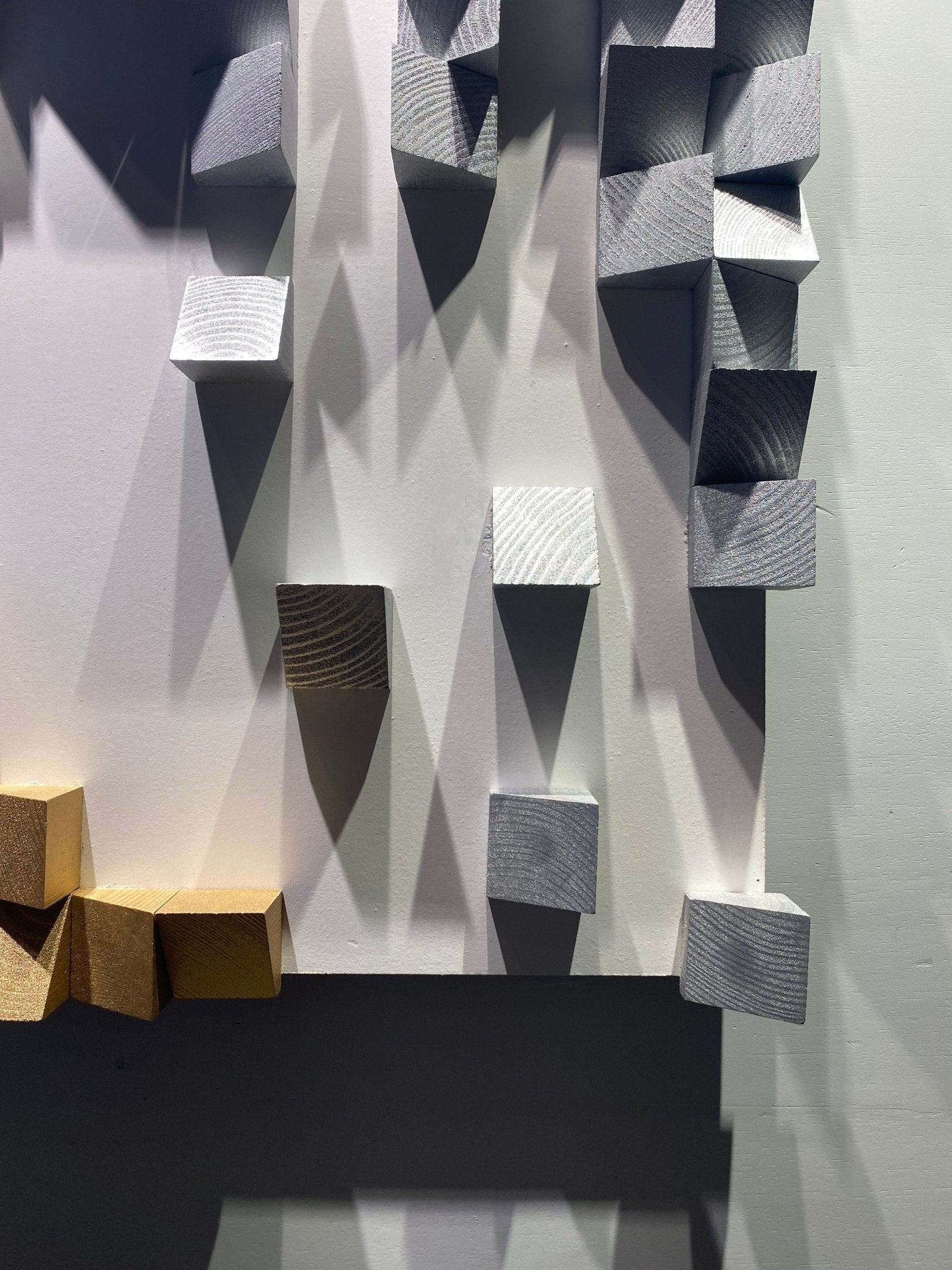 Abstract Wood Wall Art by Woodeometry