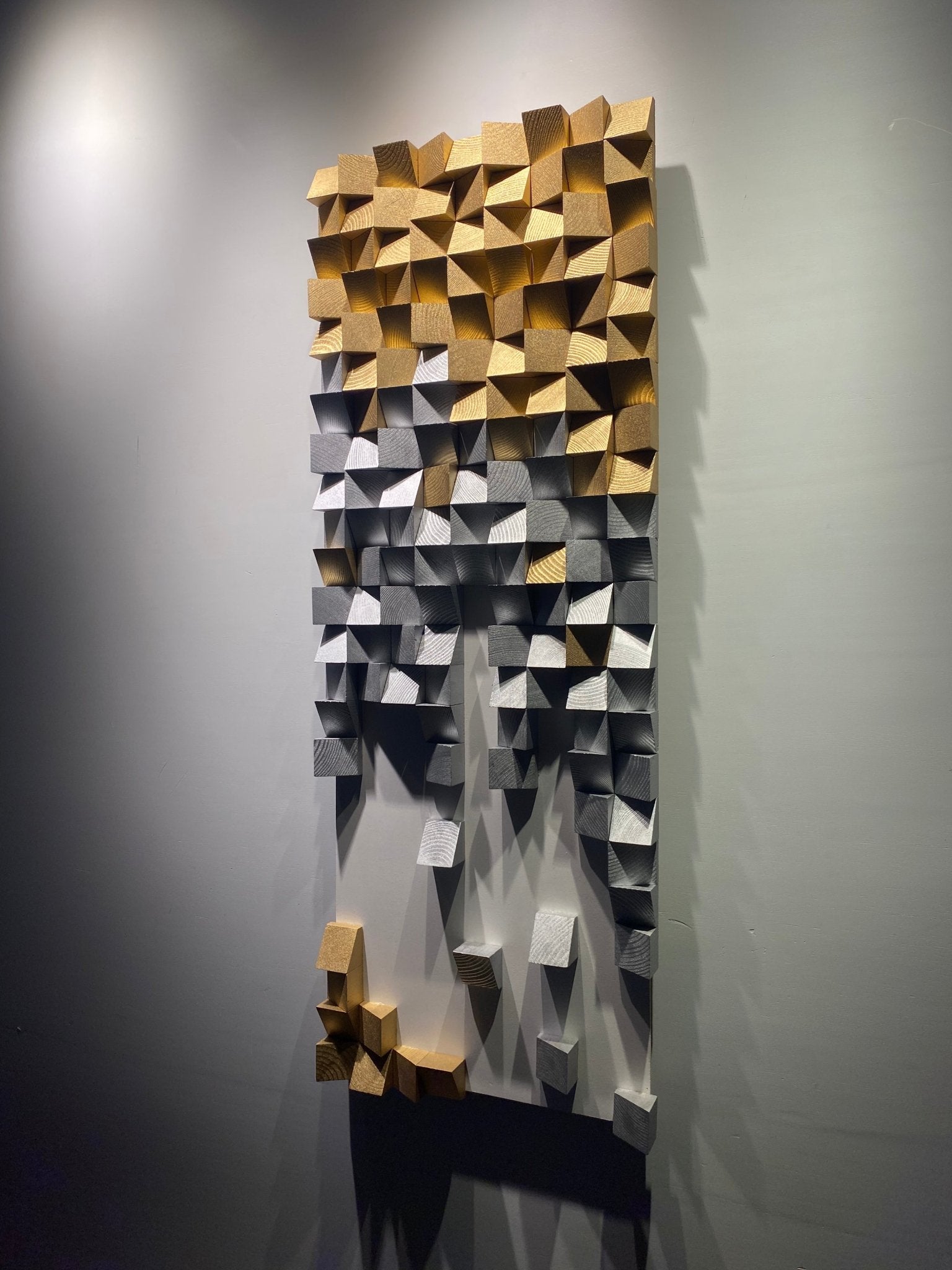 Abstract Wood Wall Art by Woodeometry