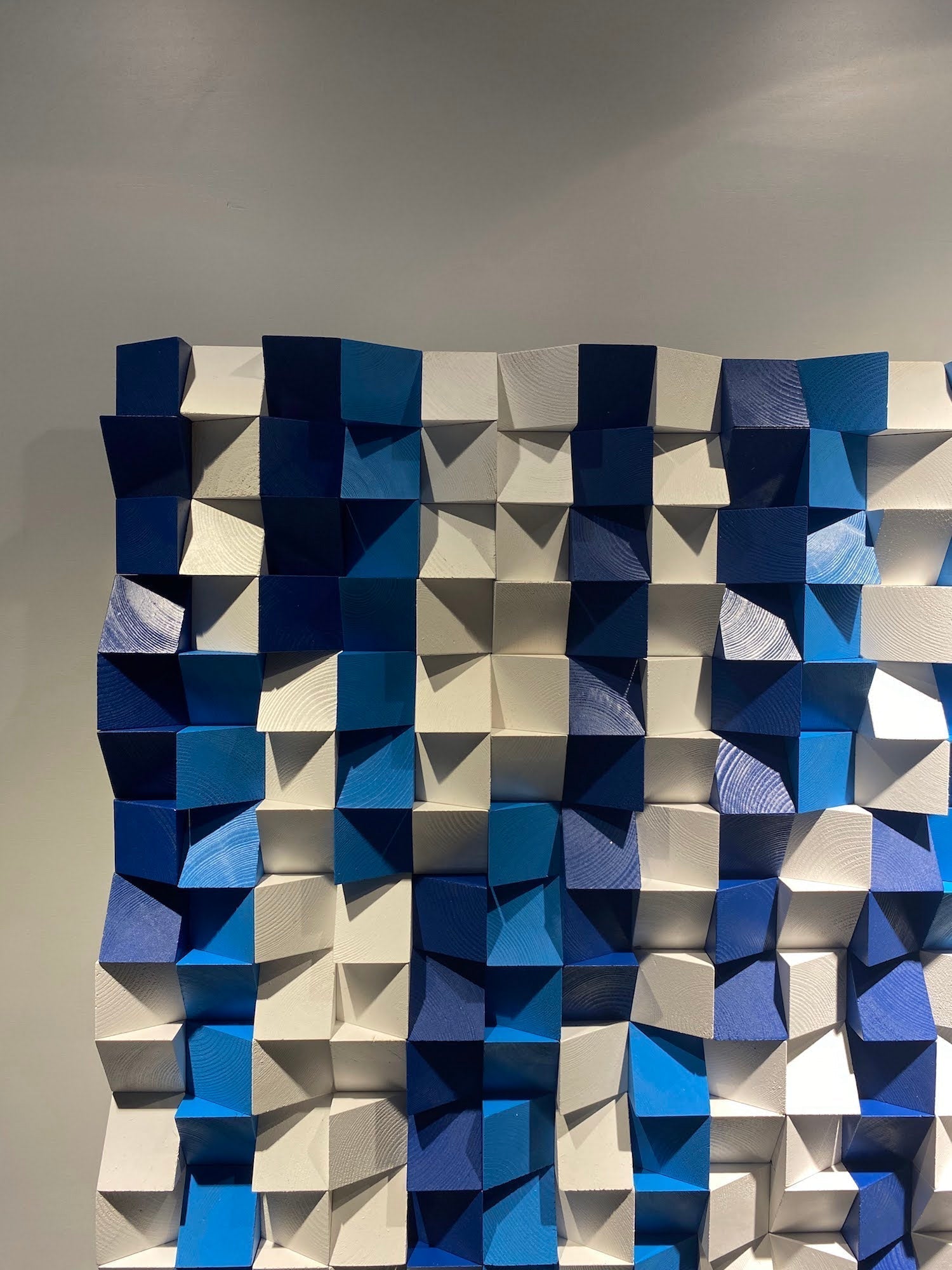 Acoustic Wood Headboard by Woodeometry