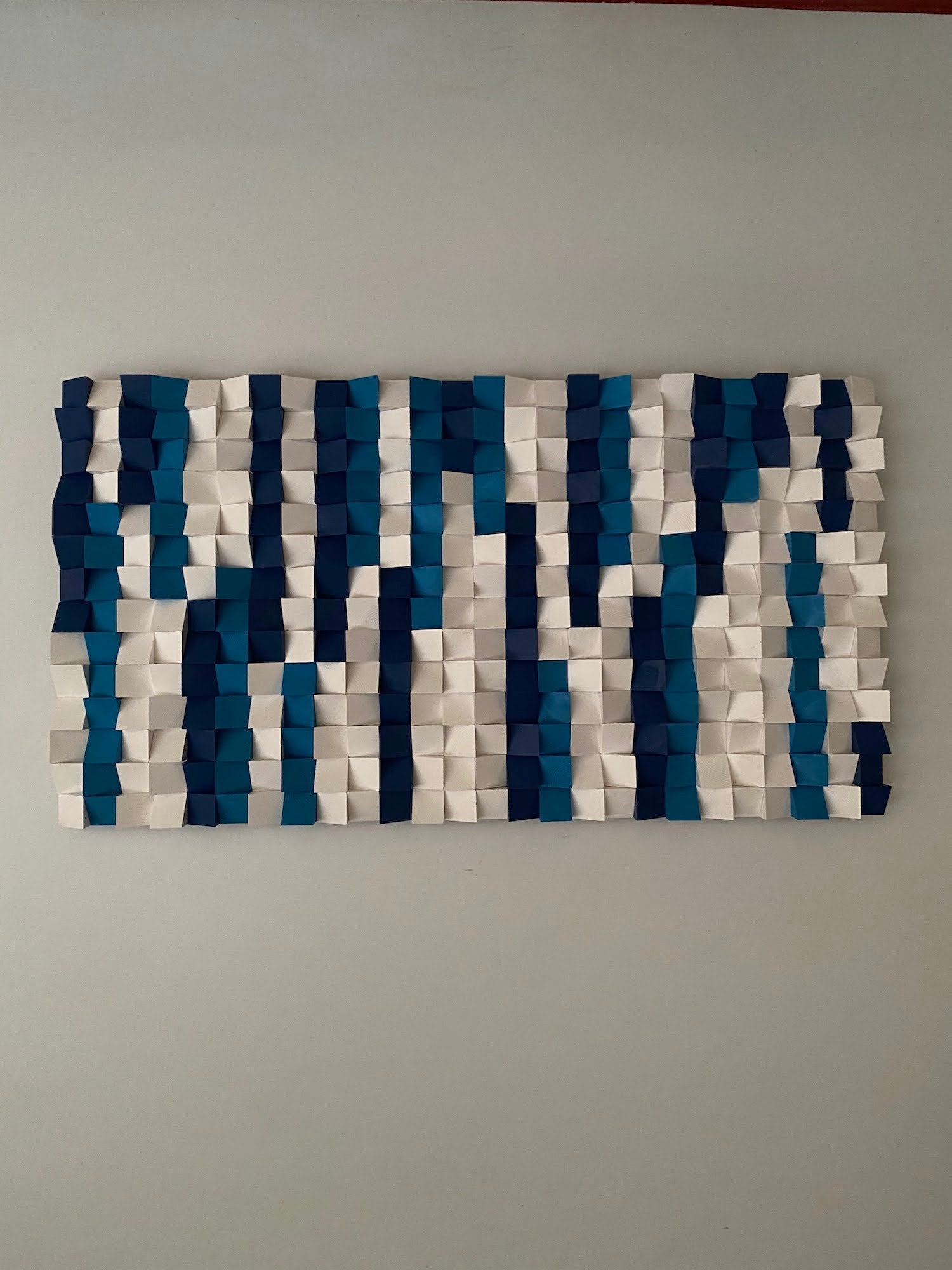 Acoustic Wood Headboard by Woodeometry