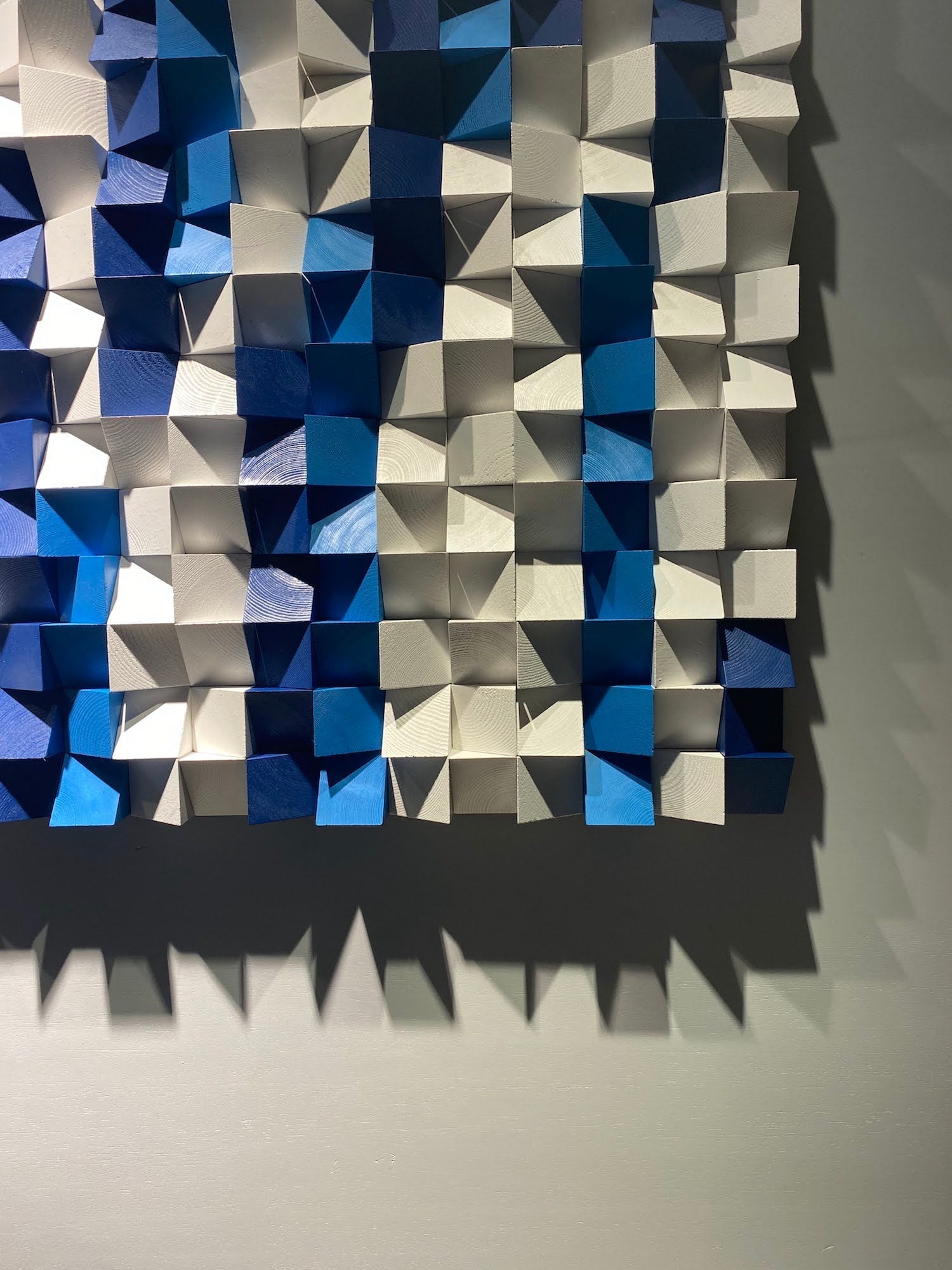 Acoustic Wood Headboard by Woodeometry