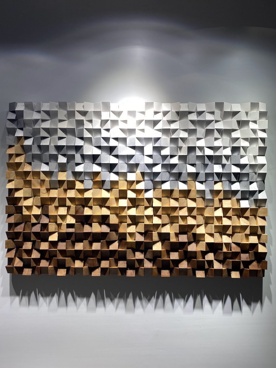 Acoustic Wood Panel by Woodeometry