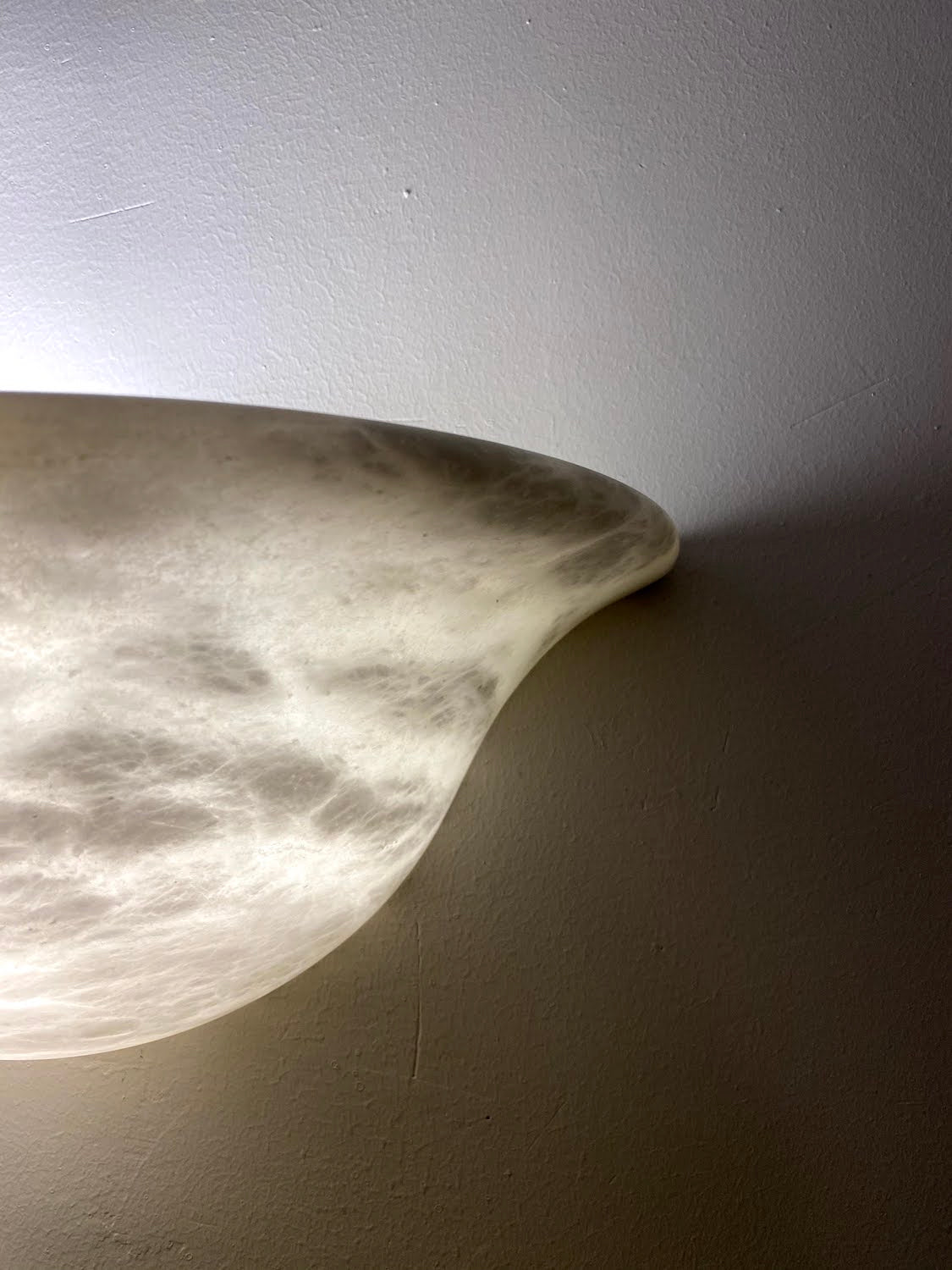 Alabaster Marble Light For Wall