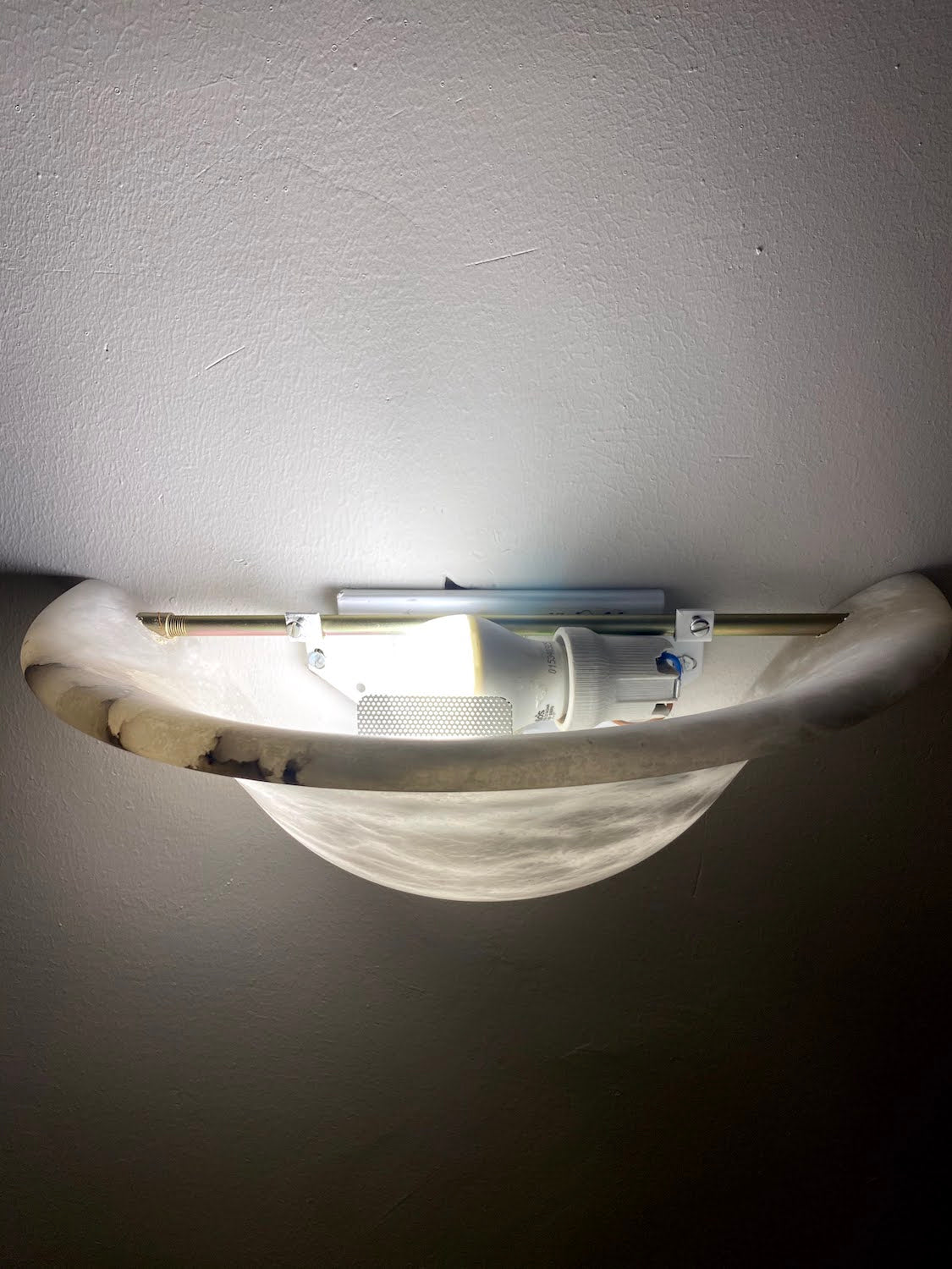 Alabaster Marble Light For Wall