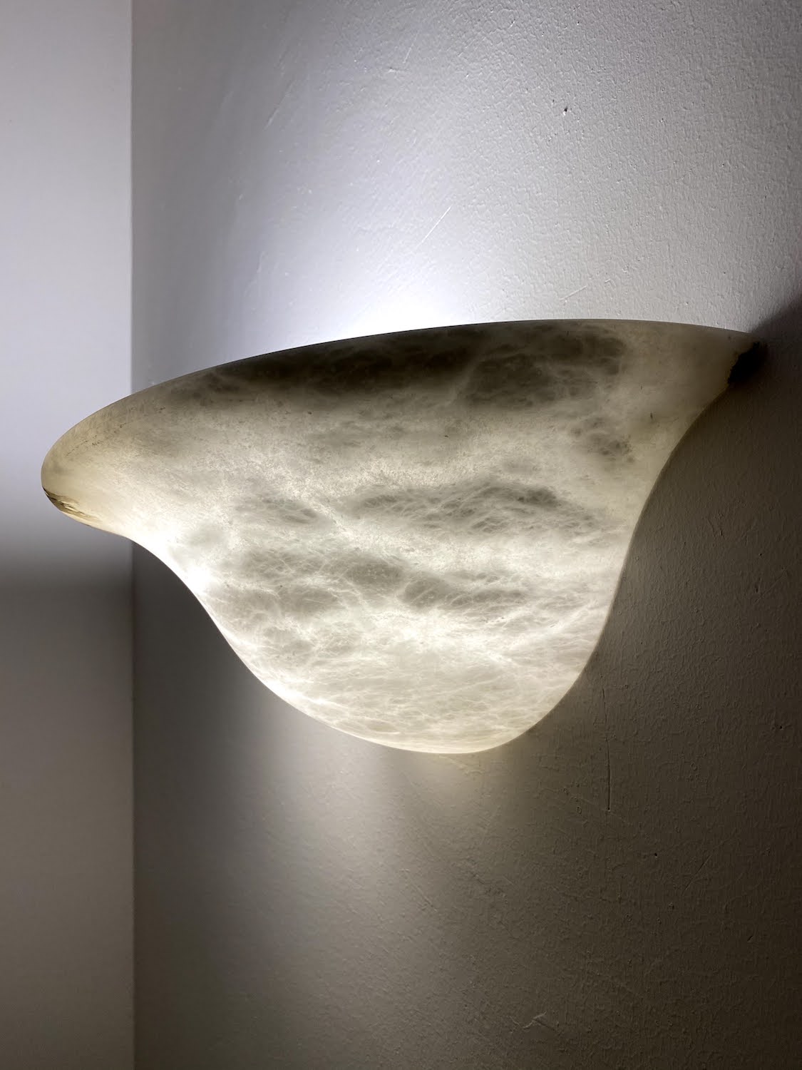 Alabaster Marble Light For Wall