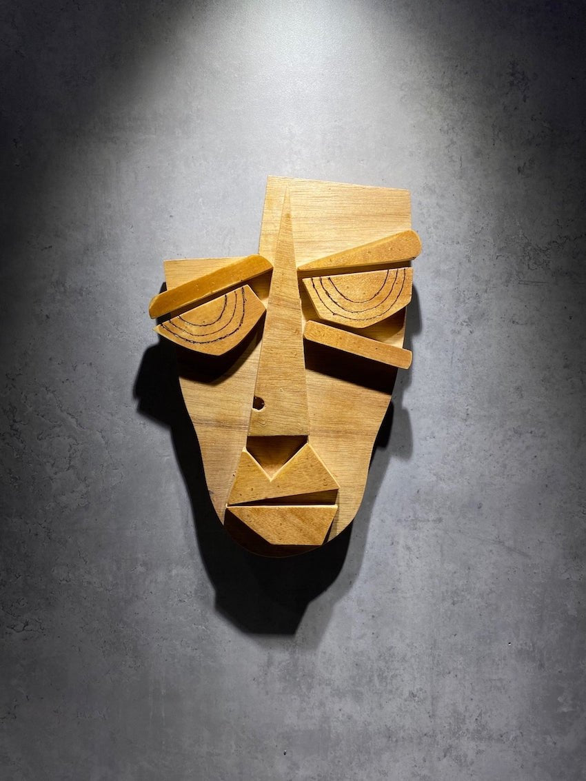 Cubism Style Wall Hanging