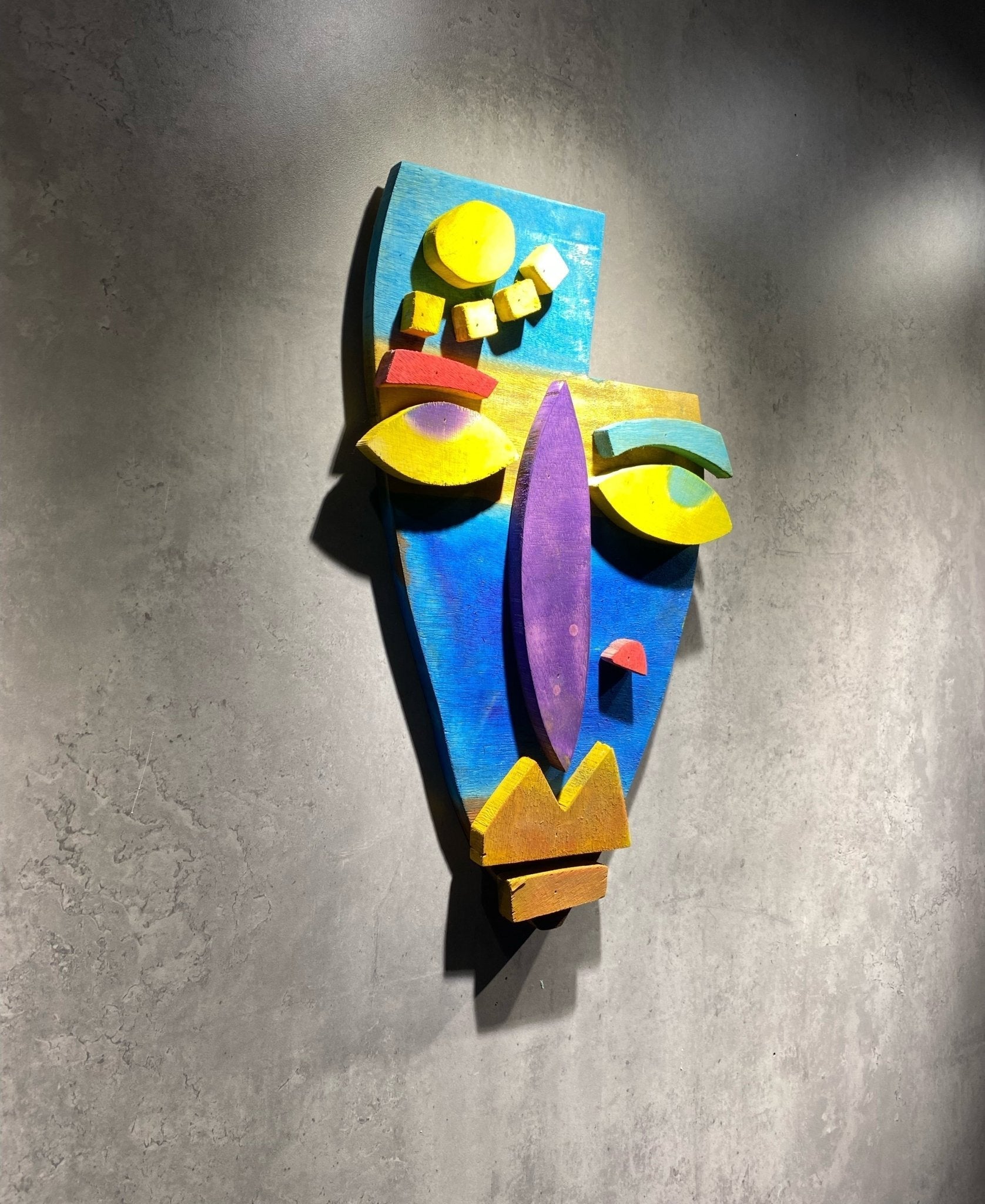 Cubist Face Wall Art