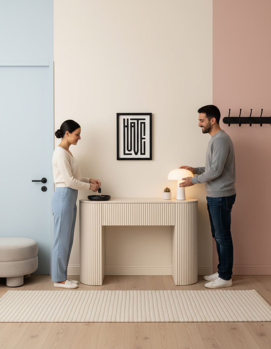 LOVE HATE - Wall Art