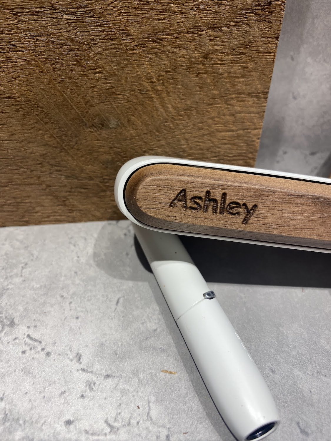 Edged Personalized Wooden Door for iQOS 3 Duo