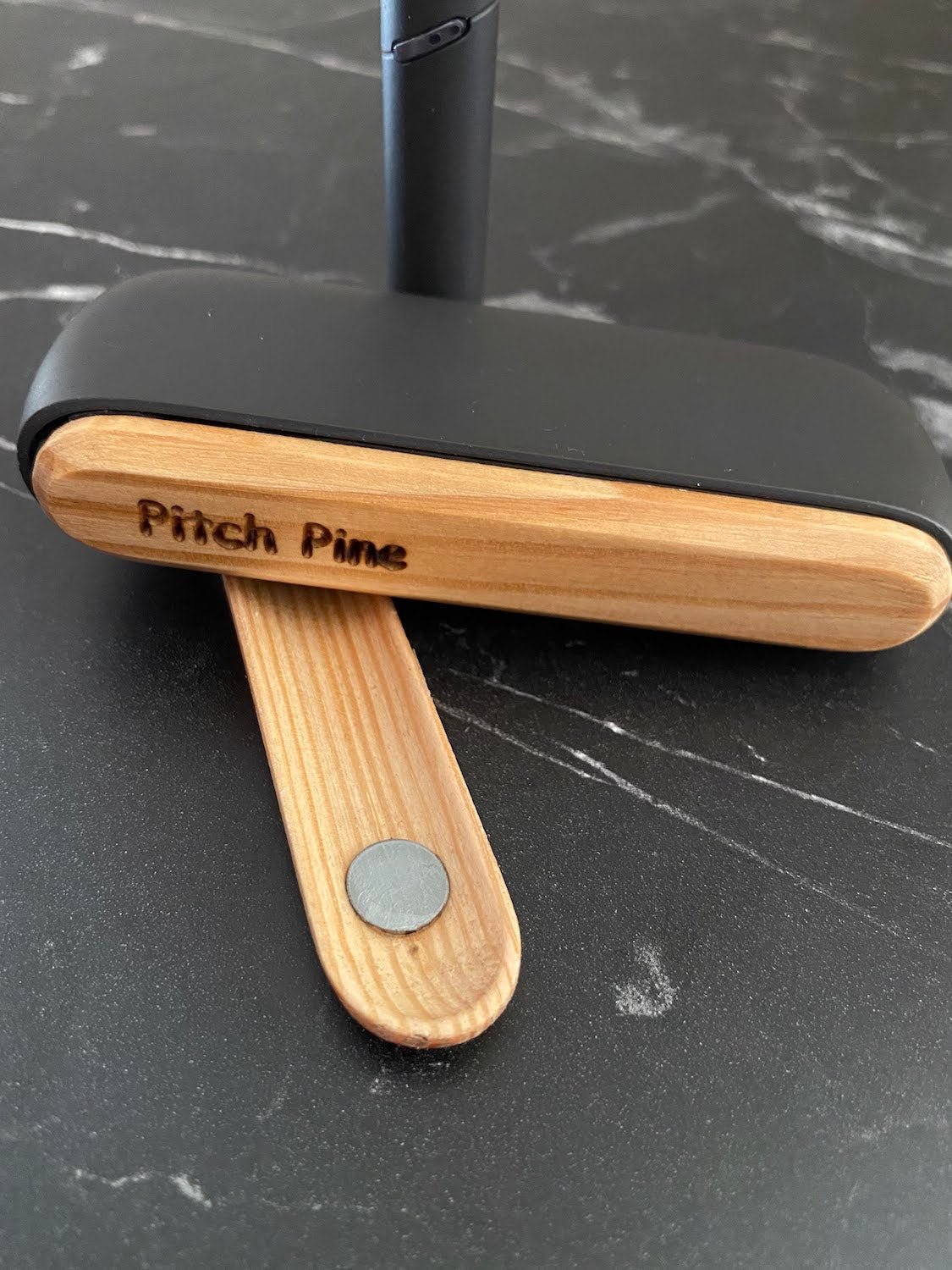 Edged Personalized Wooden Door for iQOS 3 Duo