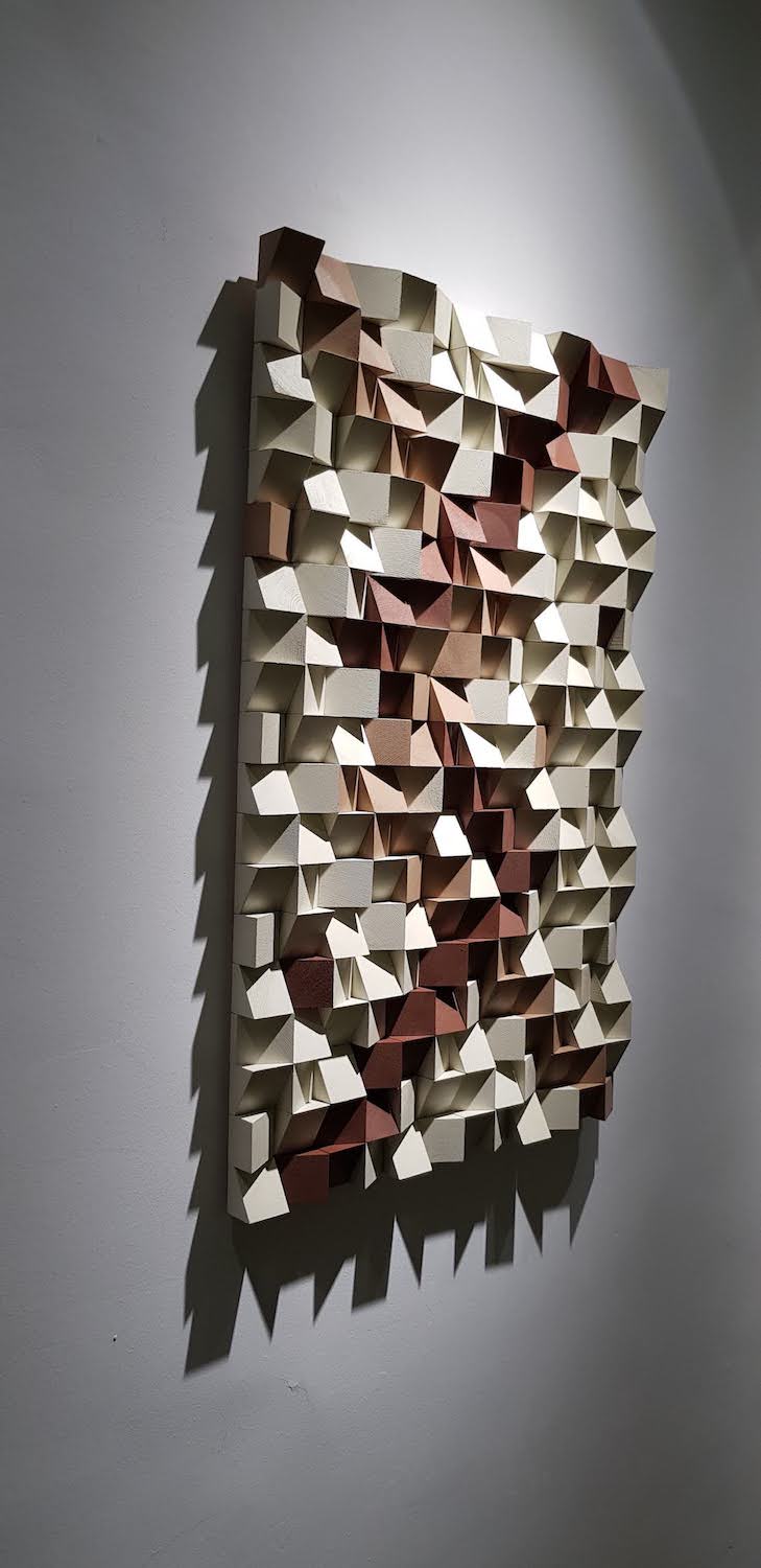 Geometric Wood Wall Decor by Woodeometry