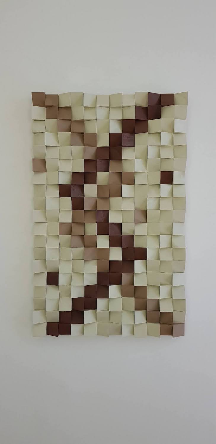 Geometric Wood Wall Decor by Woodeometry