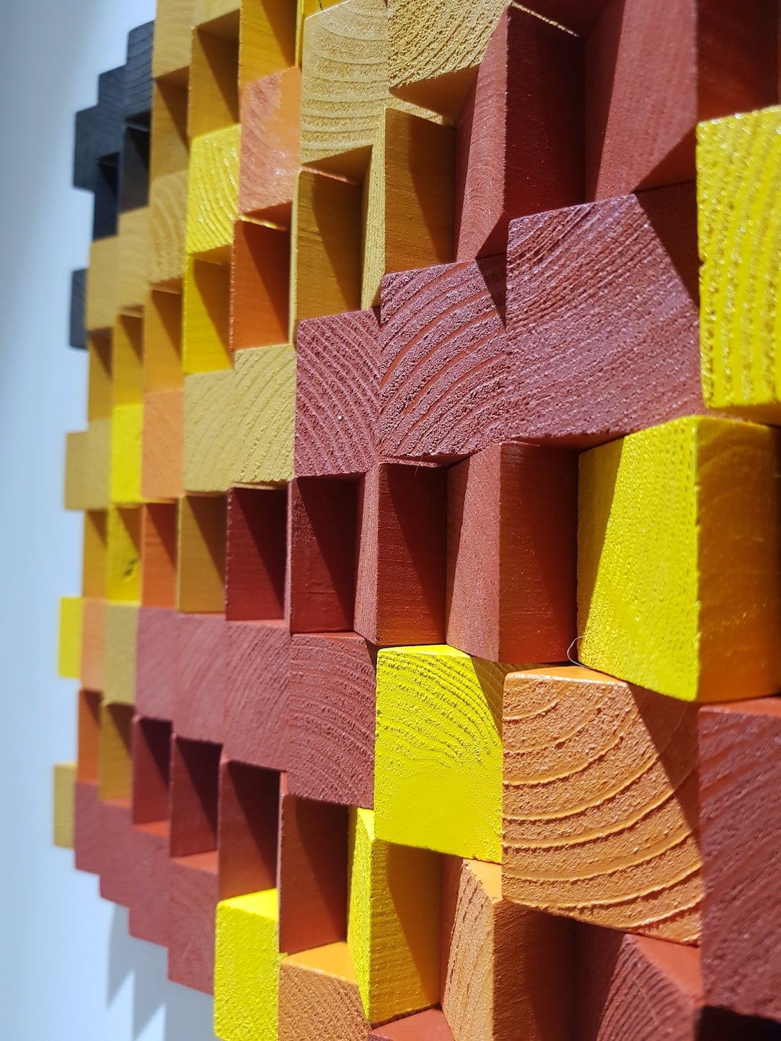 Geometric Wooden Wall Art by Woodeometry