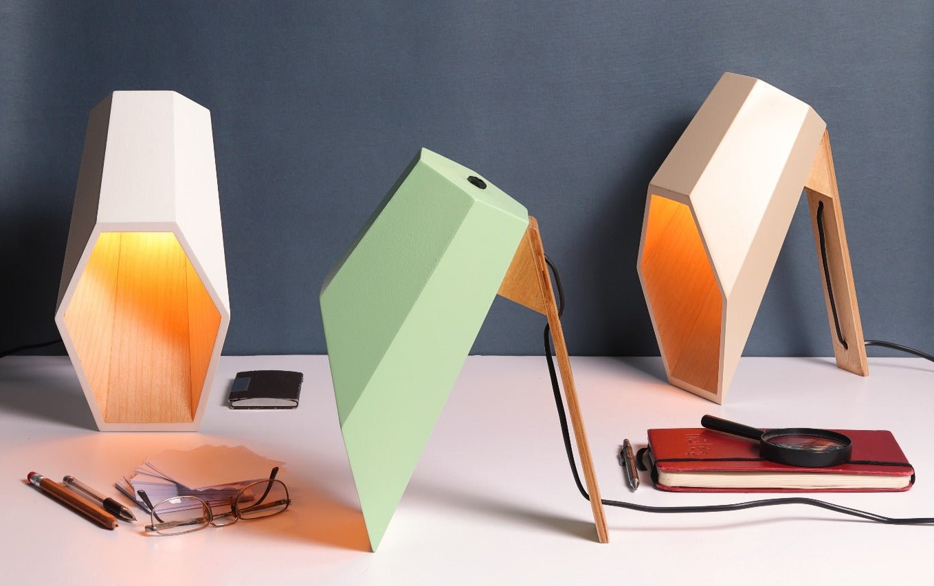 Hexagon Desk Lamp