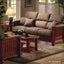 Hamburg Wooden Sofa Set Refined Comfort in Brown, Green, Gold & Khaki 504