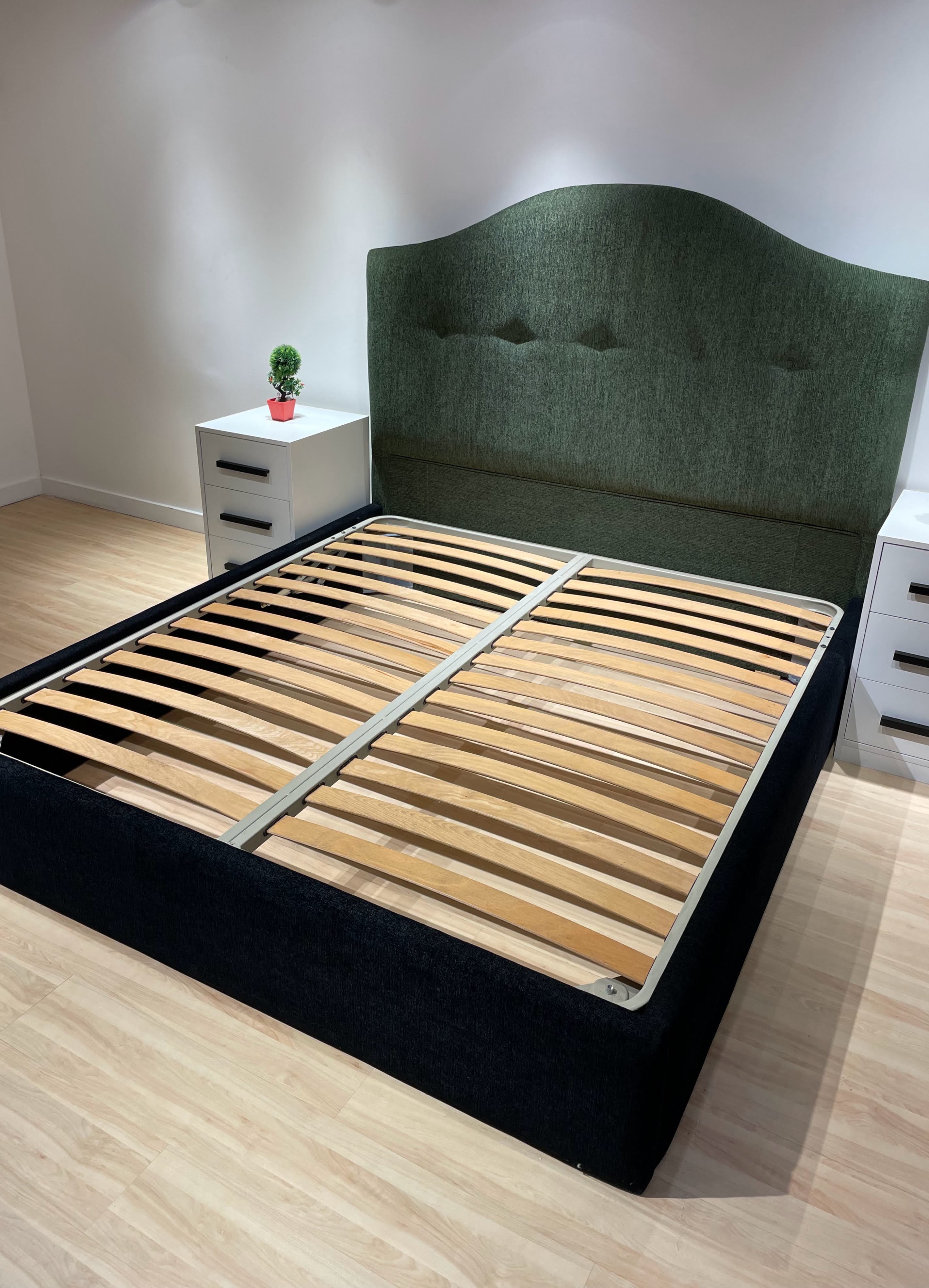Slatted Wooden Bed Base