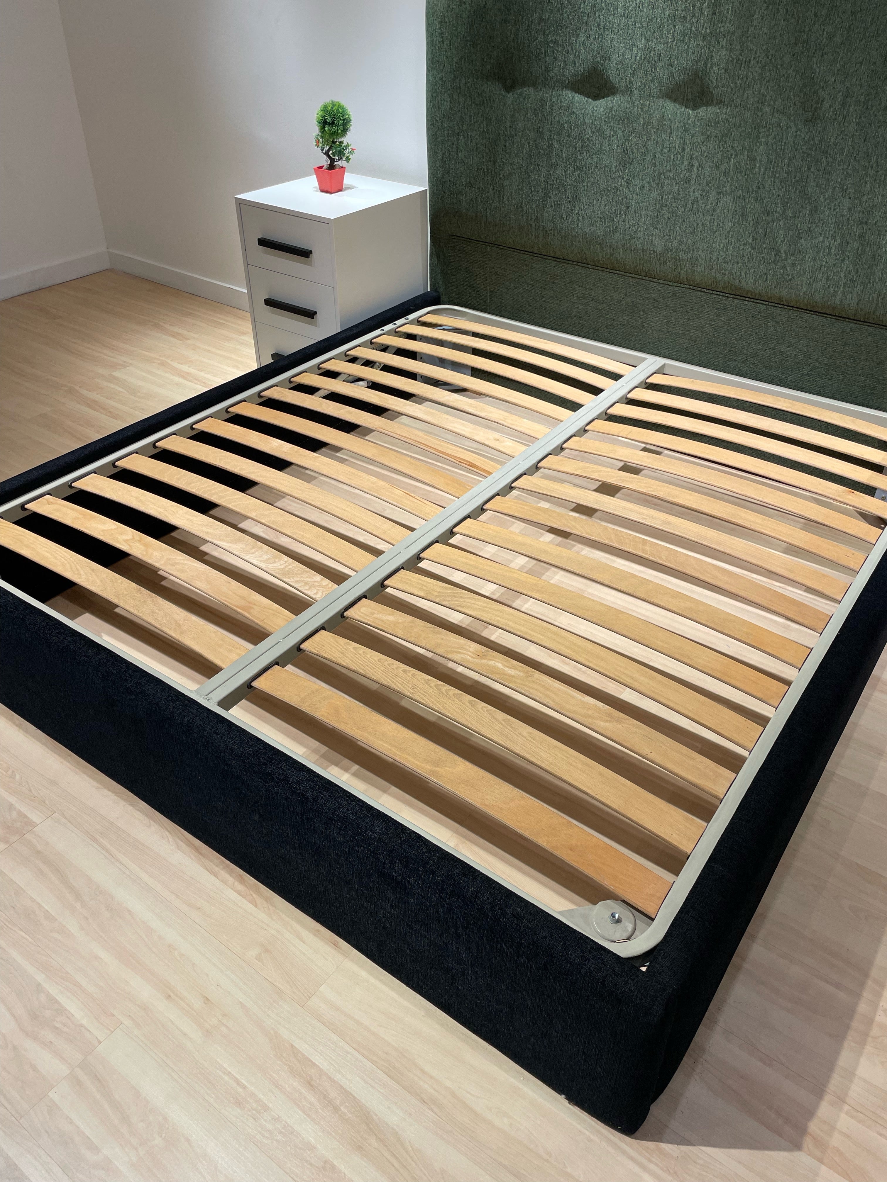 Slatted Wooden Bed Base