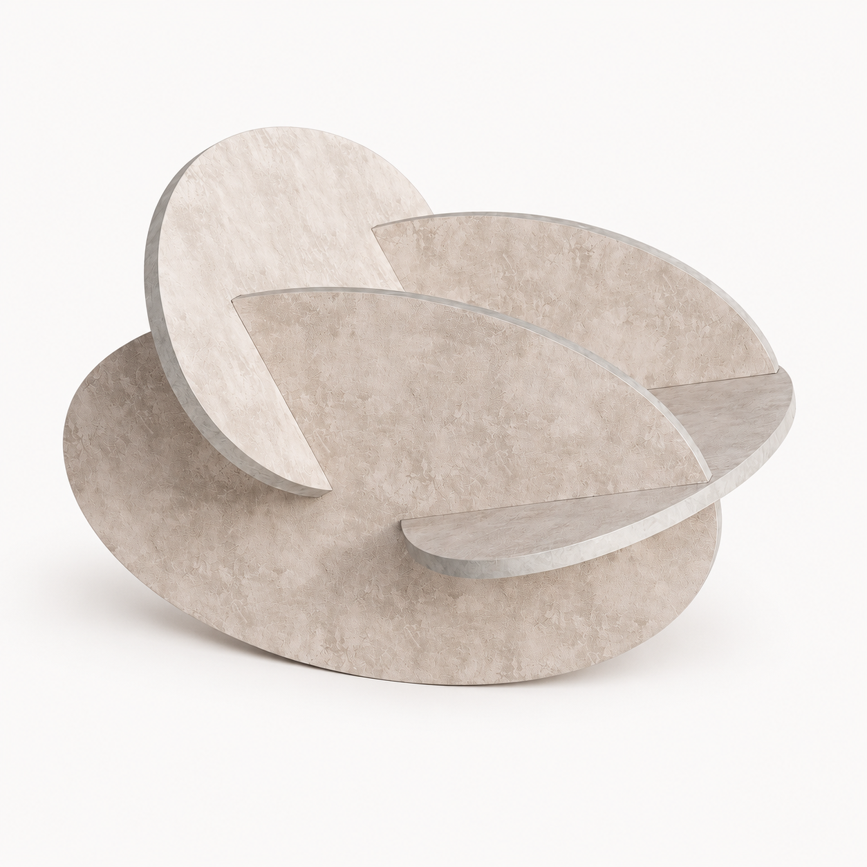 Wooden Round Rocker Chair