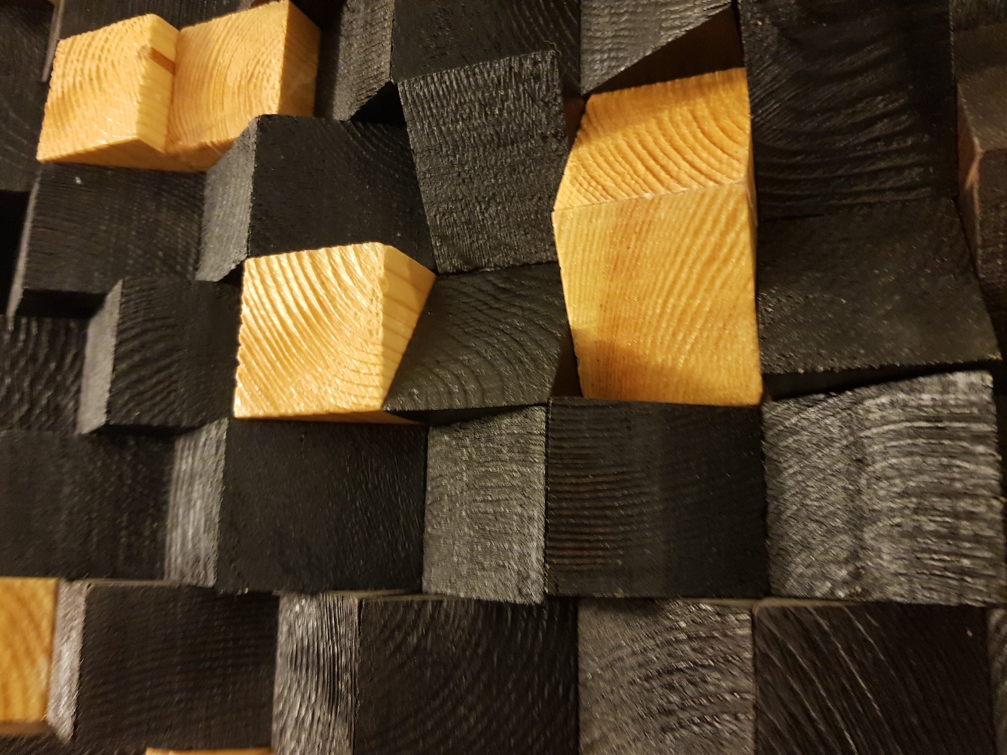 Large Wooden Wall Panel by Woodeometry