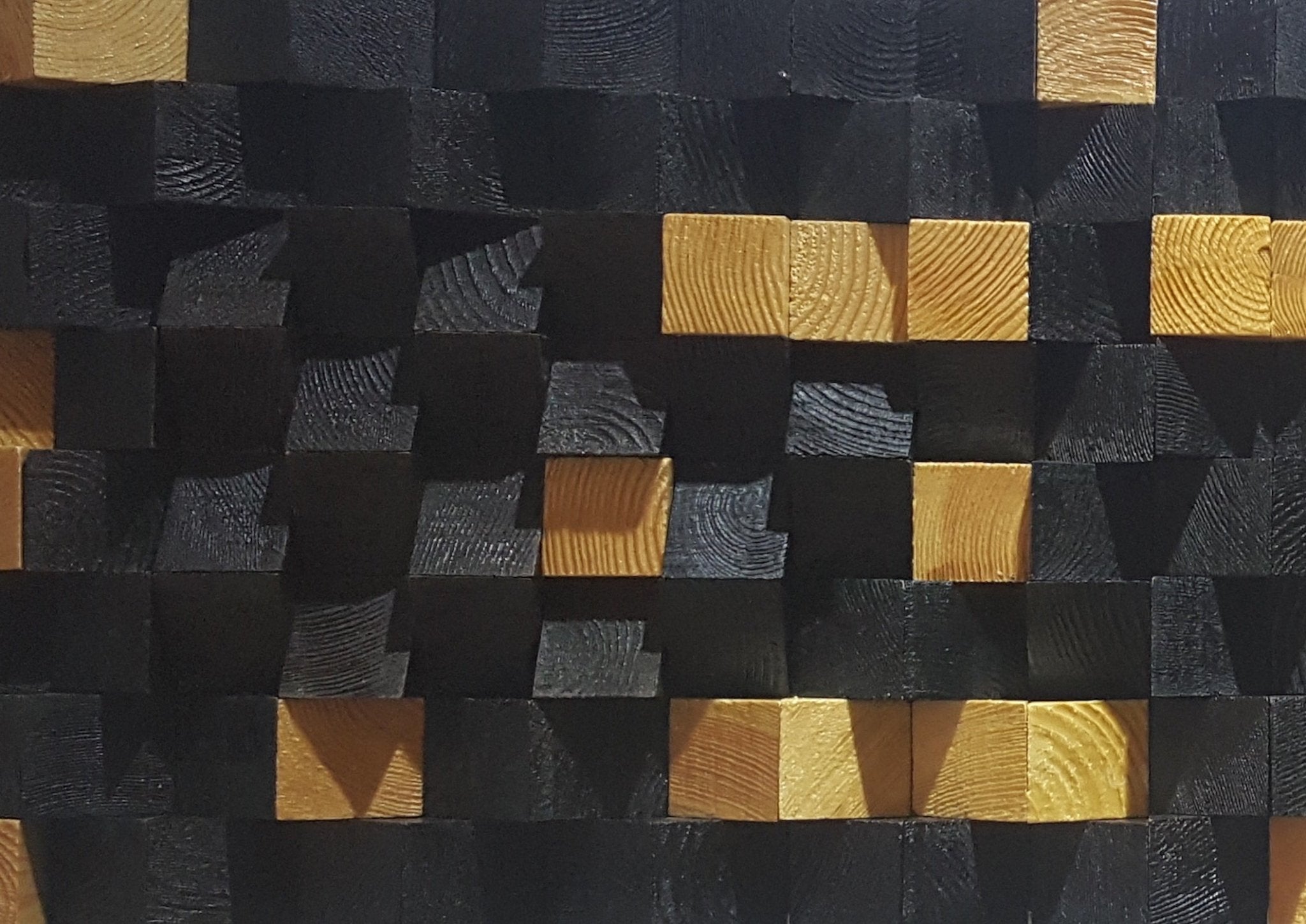 Large Wooden Wall Panel by Woodeometry