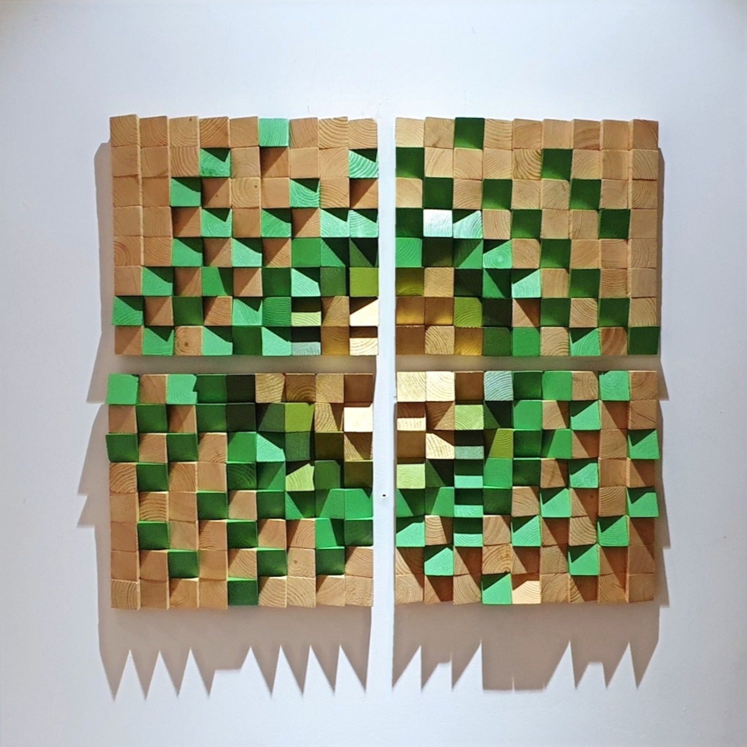 Modern Wood Art by Woodeometry