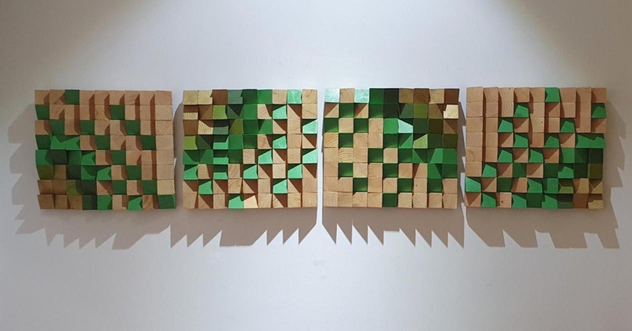 Modern Wood Art by Woodeometry