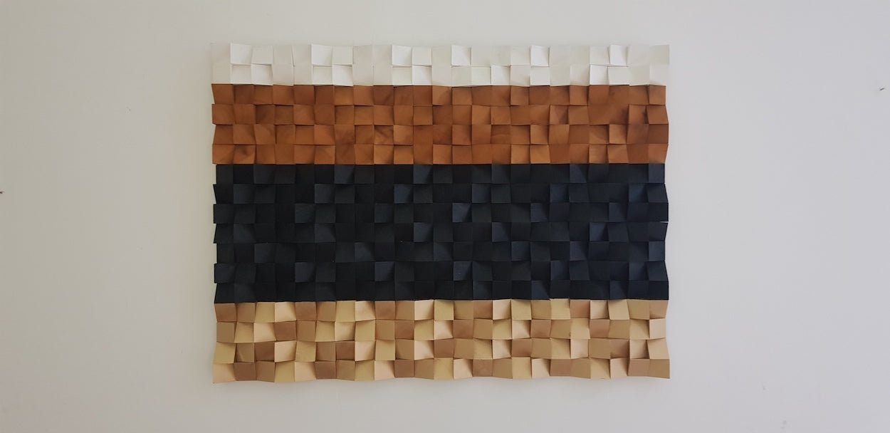 Modern Wood Wall Art by Woodeometry