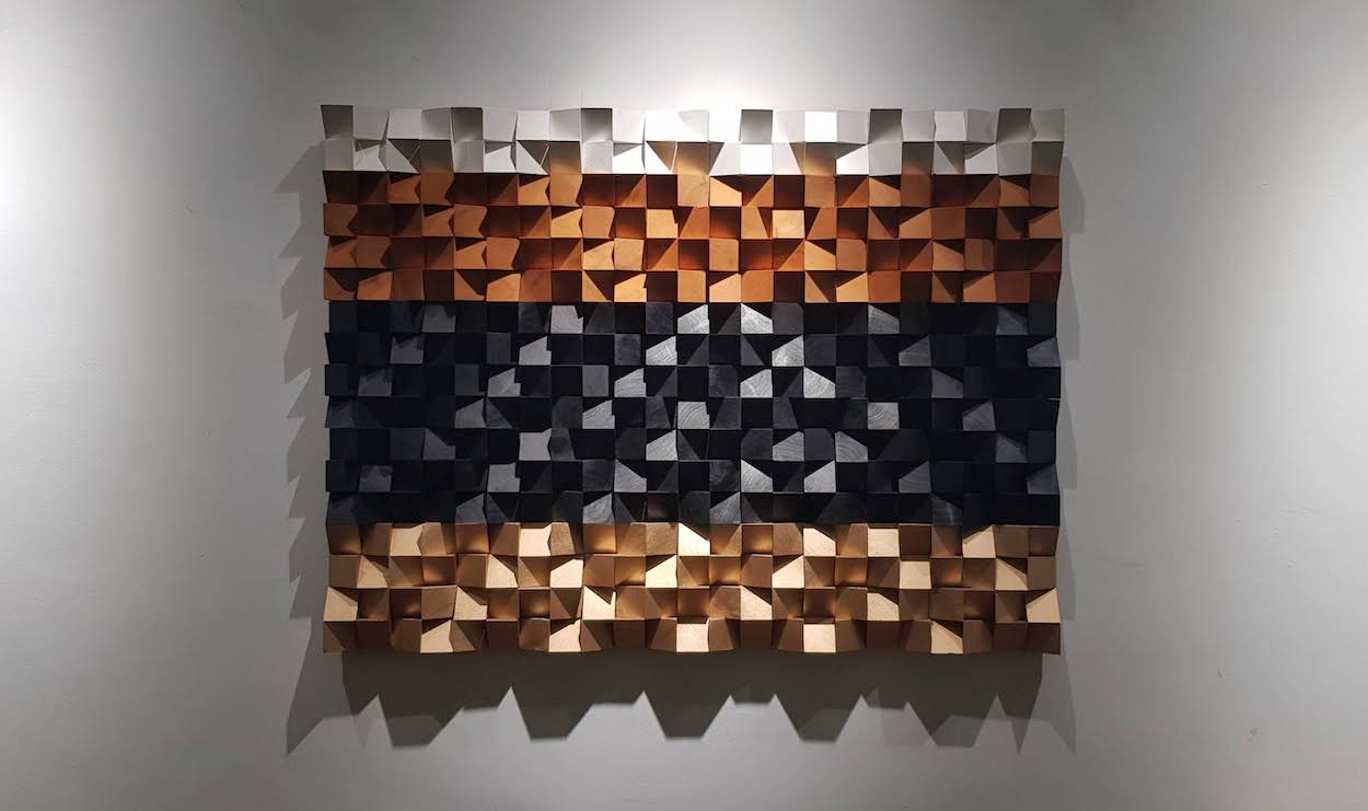 Modern Wood Wall Art by Woodeometry