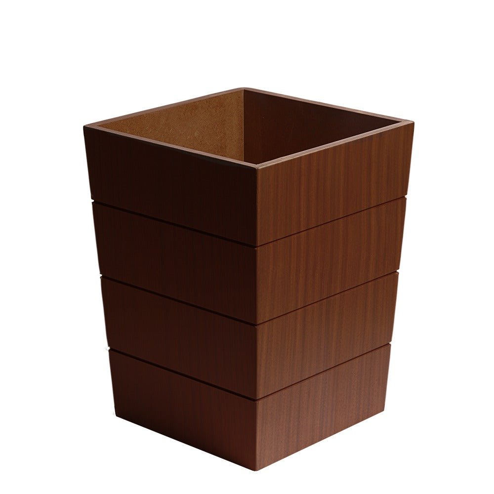 Modern Wooden Trash Bin