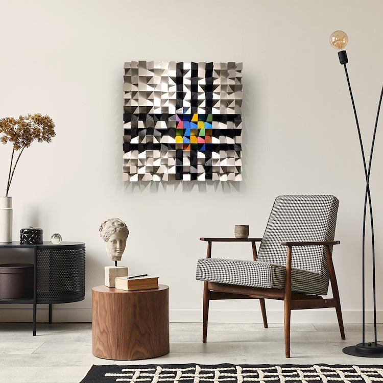 Modern Wooden Wall Art by Woodeometry