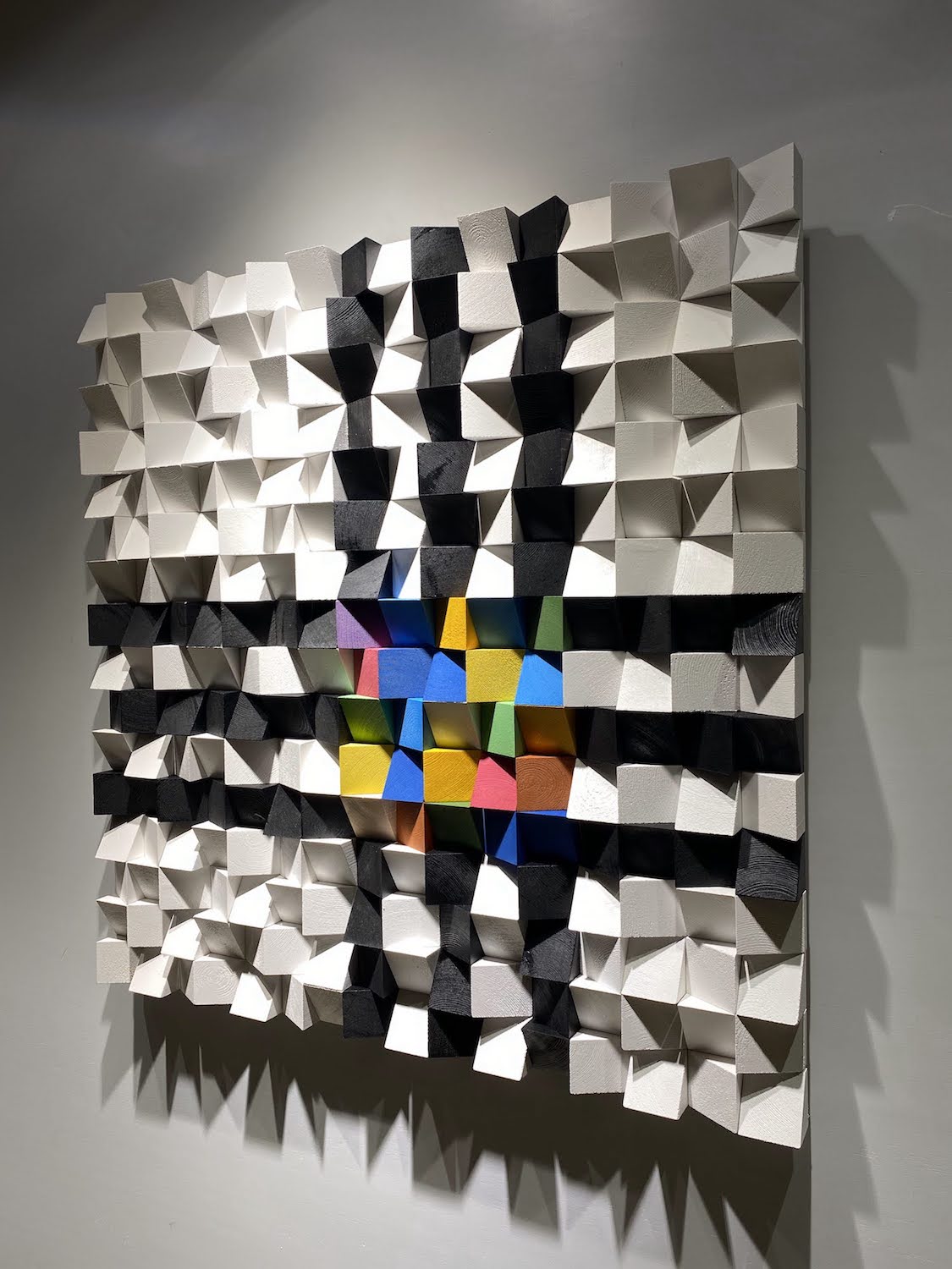 Modern Wooden Wall Art by Woodeometry