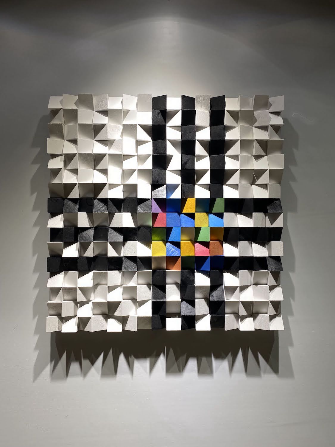 Modern Wooden Wall Art by Woodeometry
