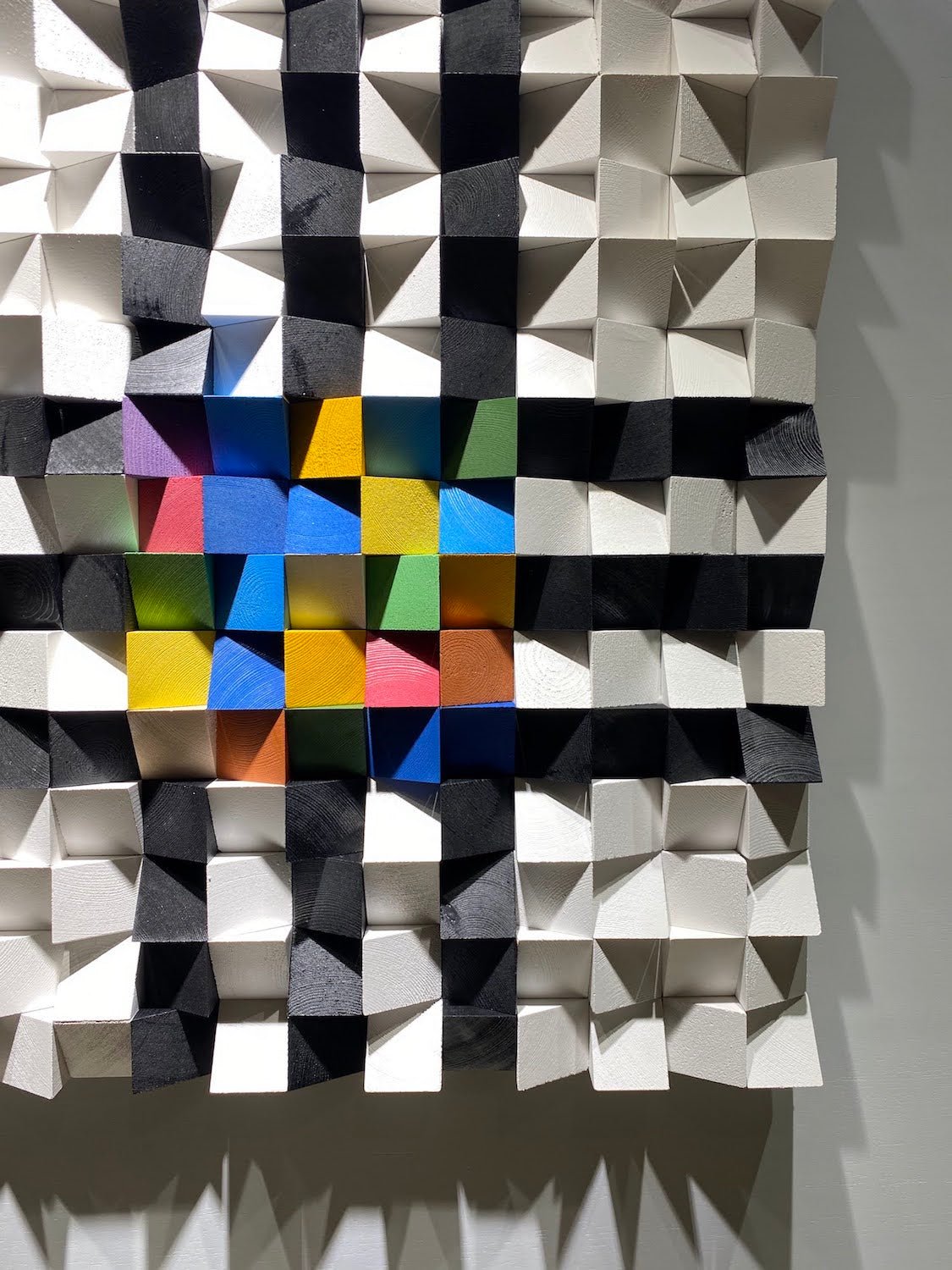 Modern Wooden Wall Art by Woodeometry