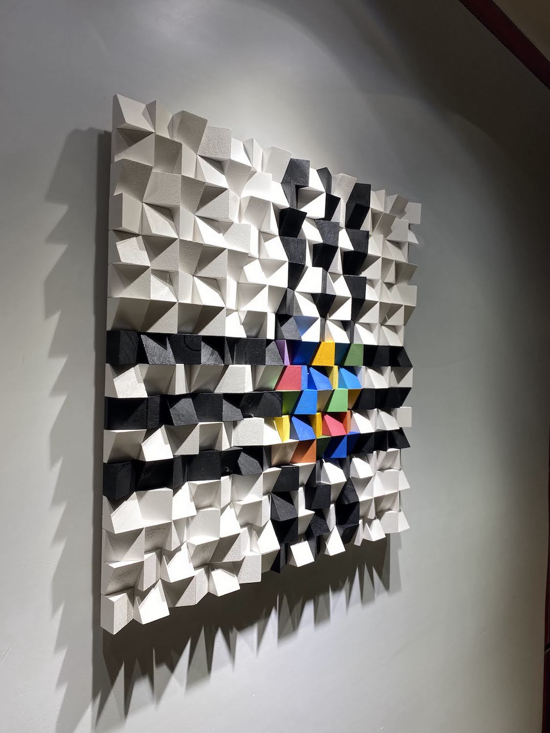 Modern Wooden Wall Art by Woodeometry