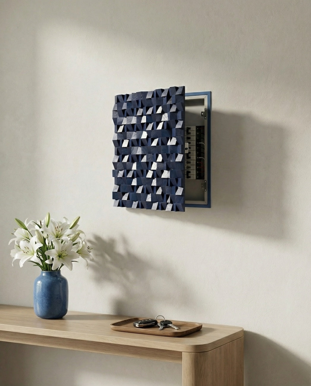 Monochrome Electric Panel Cover