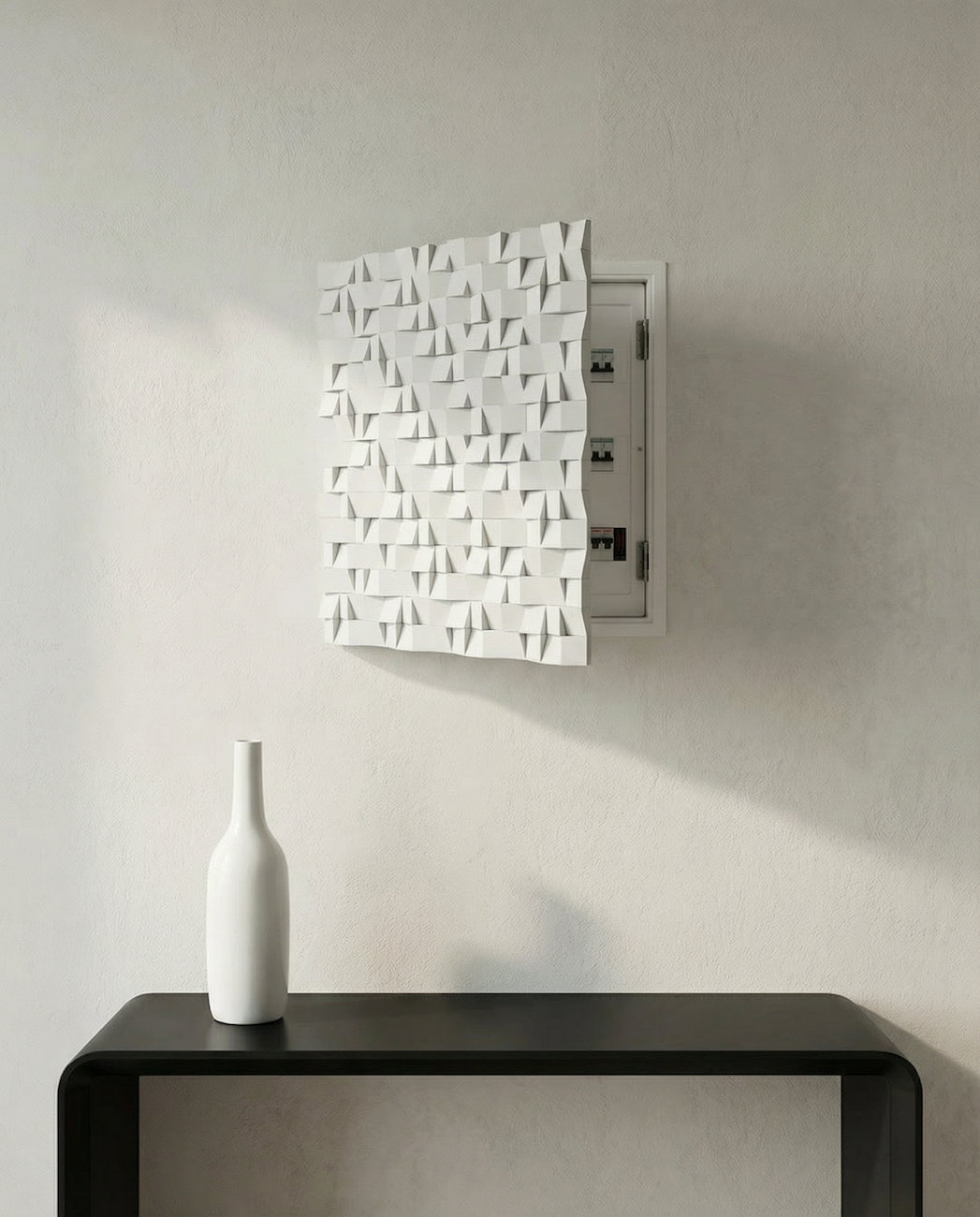 Monochrome Electric Panel Cover