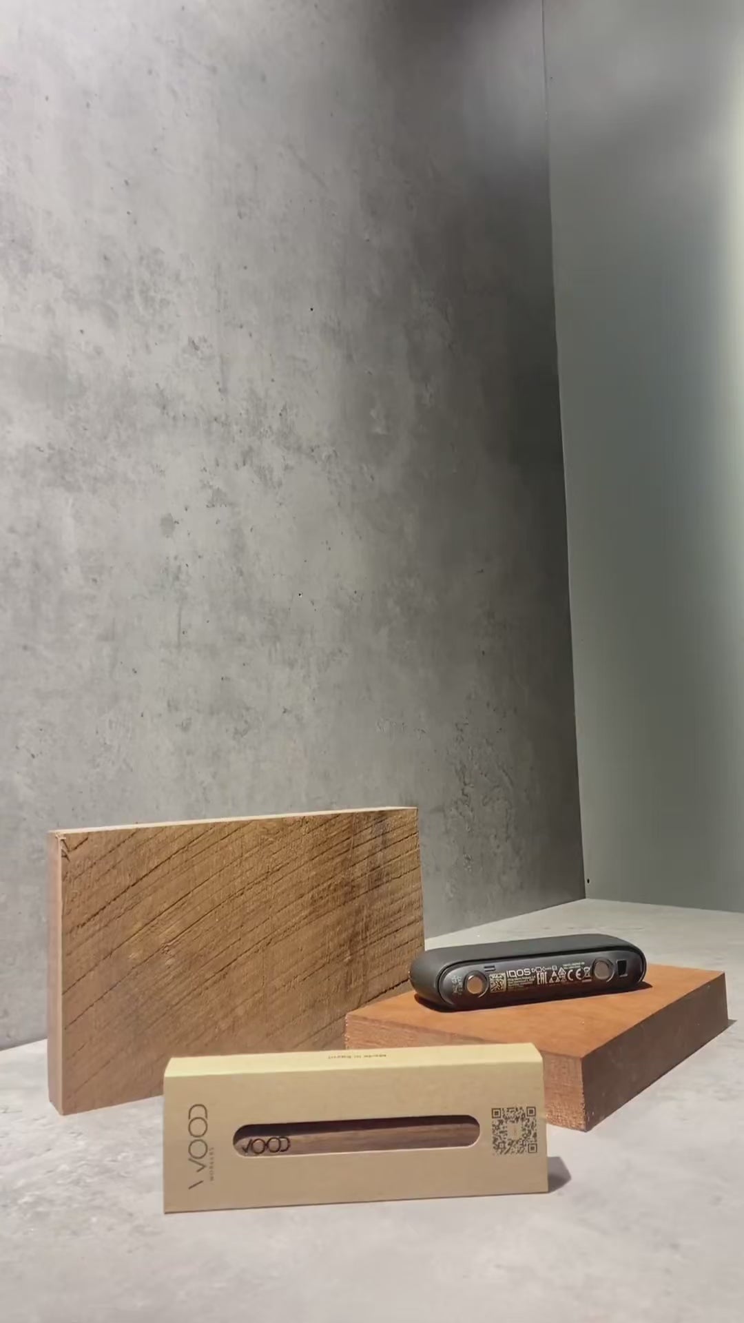 iQOS Iluma & Iluma I Curved Personalized Wooden Door